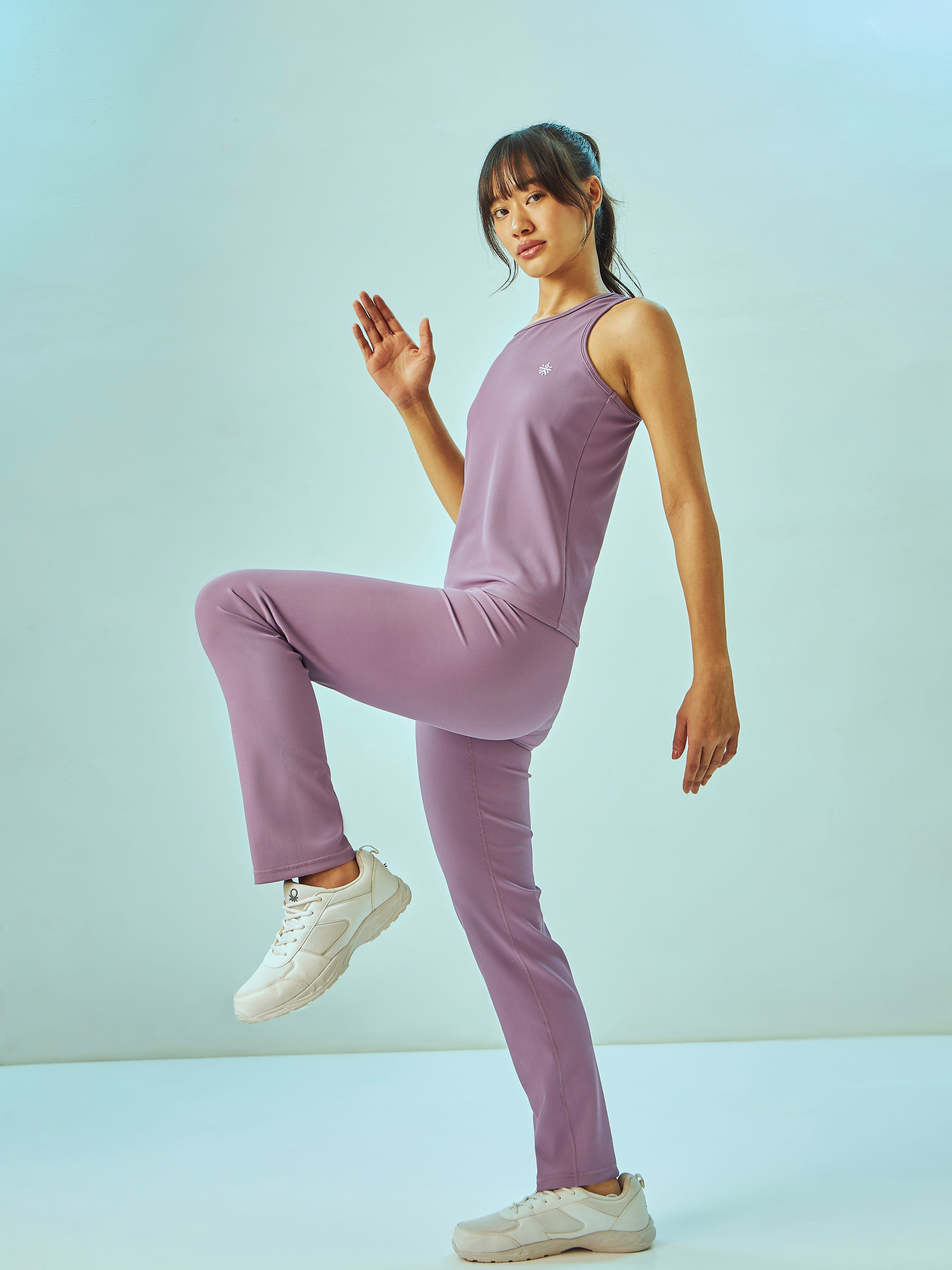 Pink Compression Co-Ord Set For Women