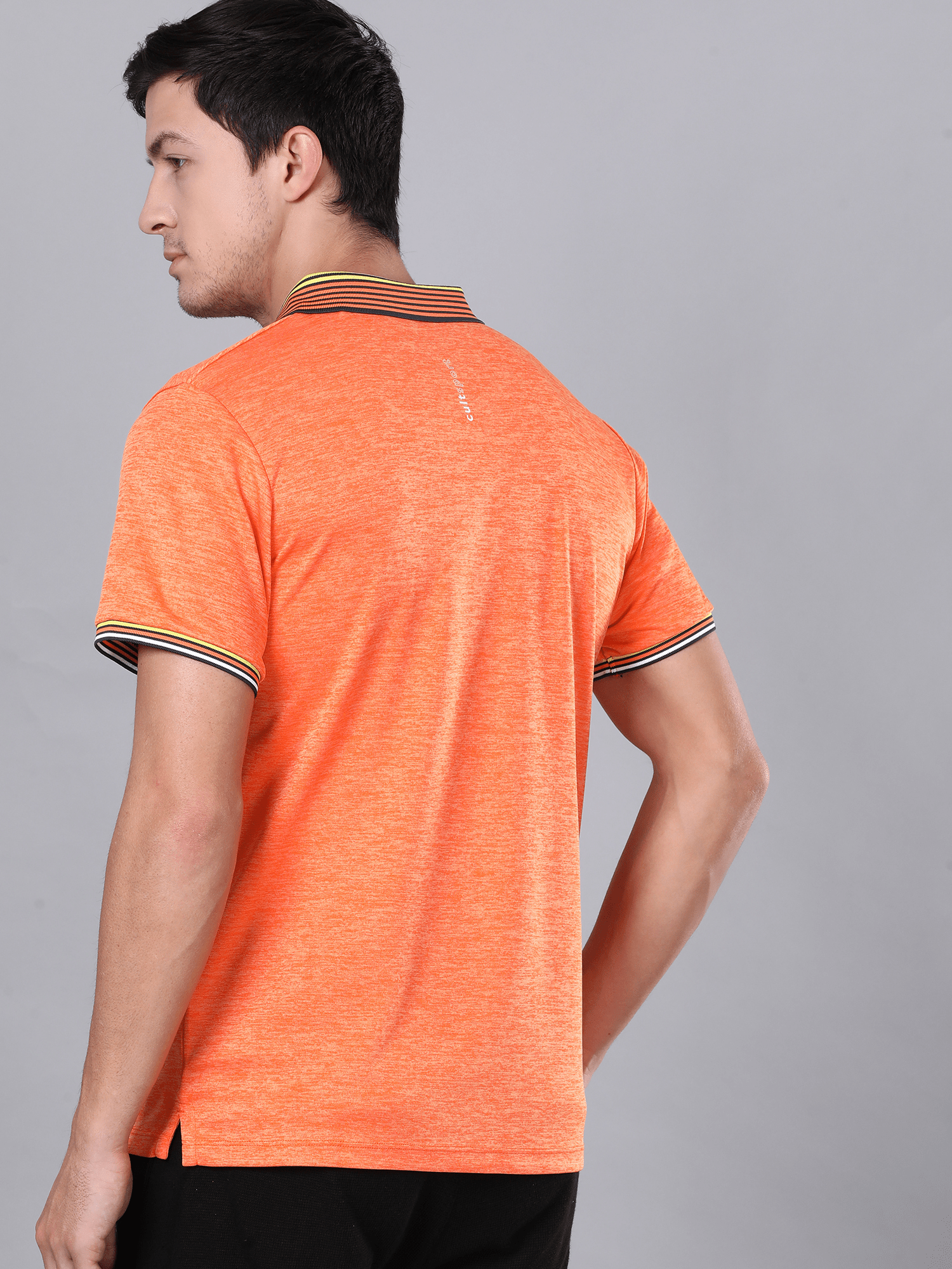 Signature Tri color Orange Polo