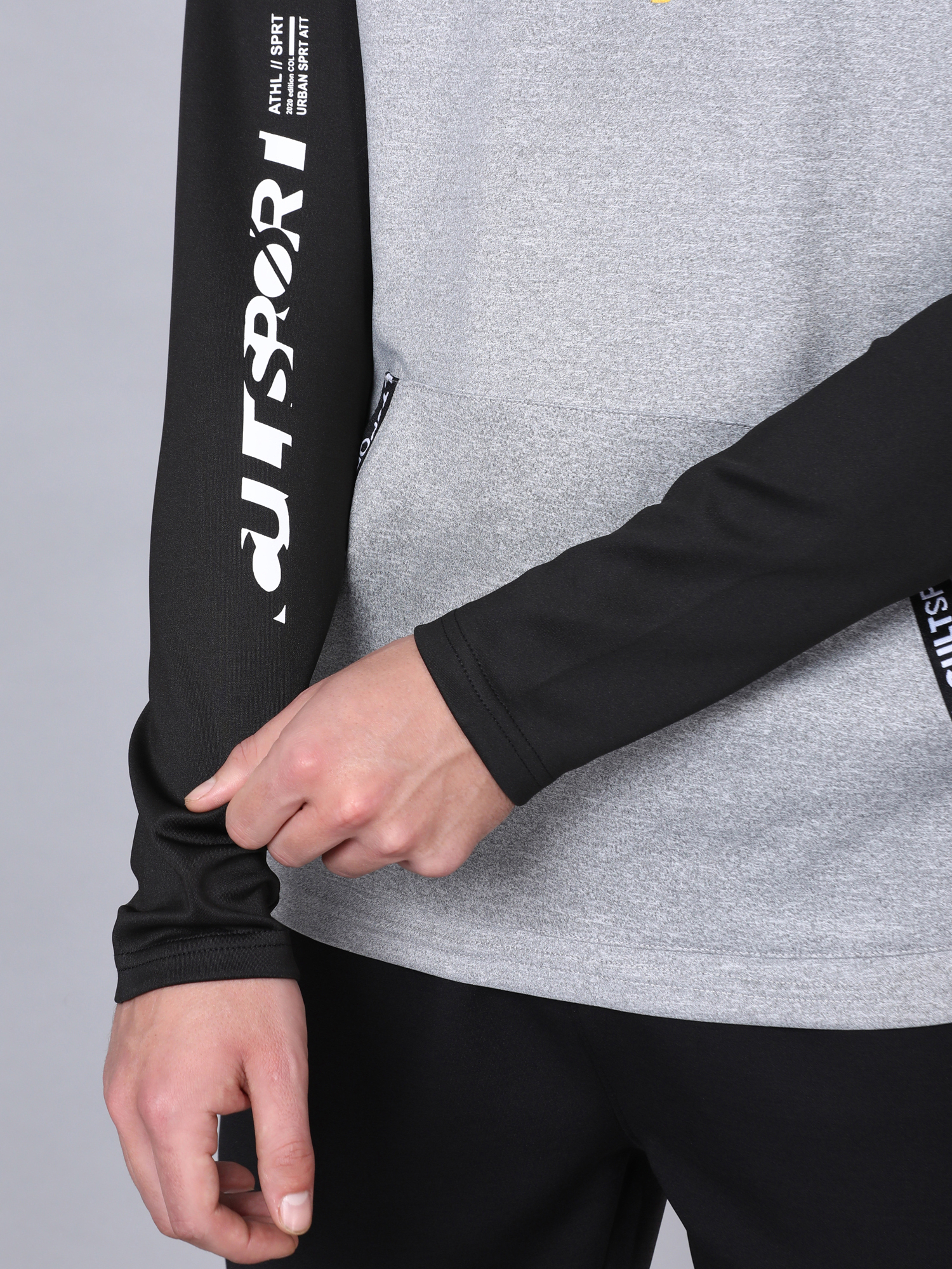 Blaze Grey Melange Sweatshirt