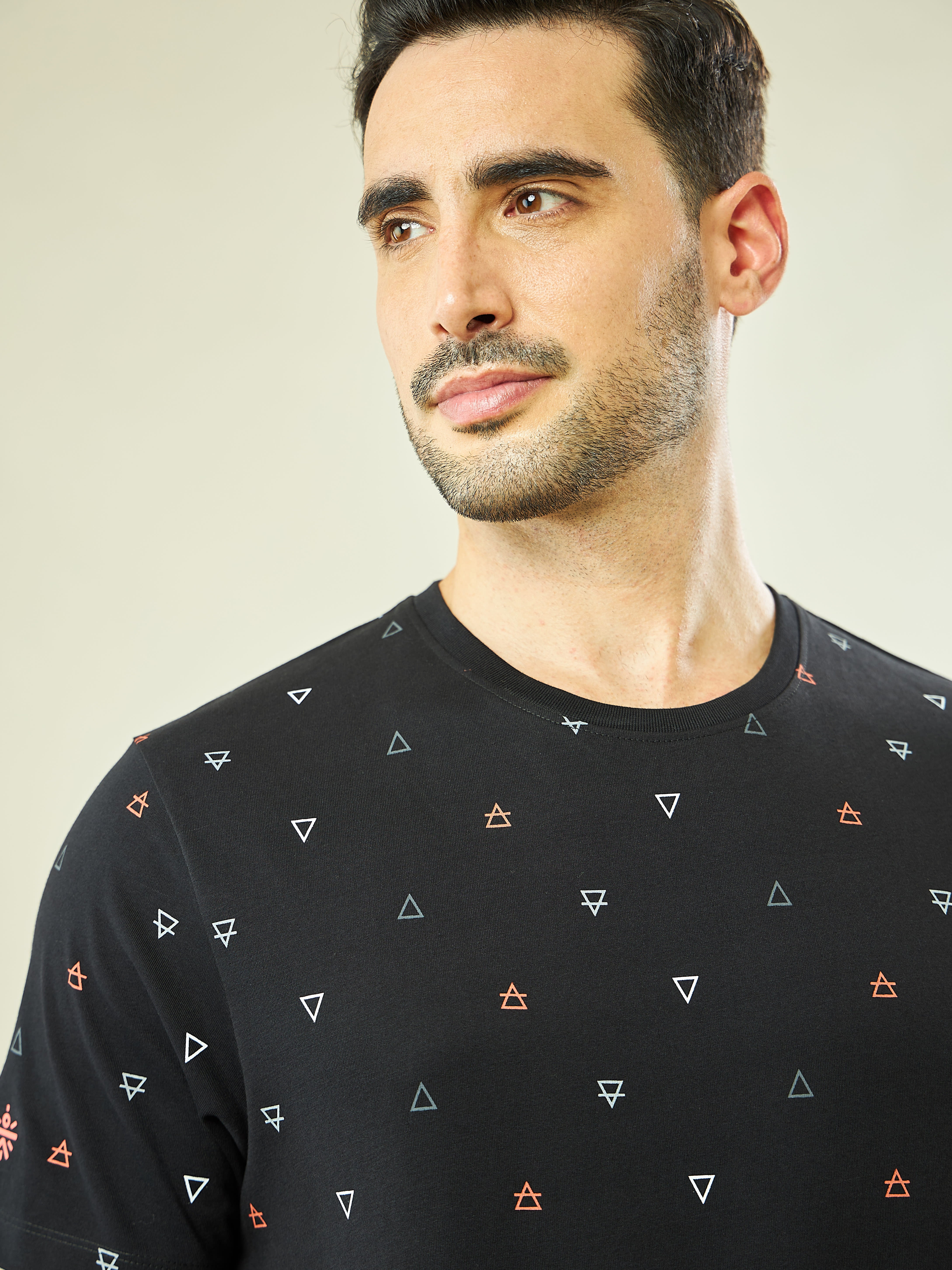 All Over Print Yoga T-shirt