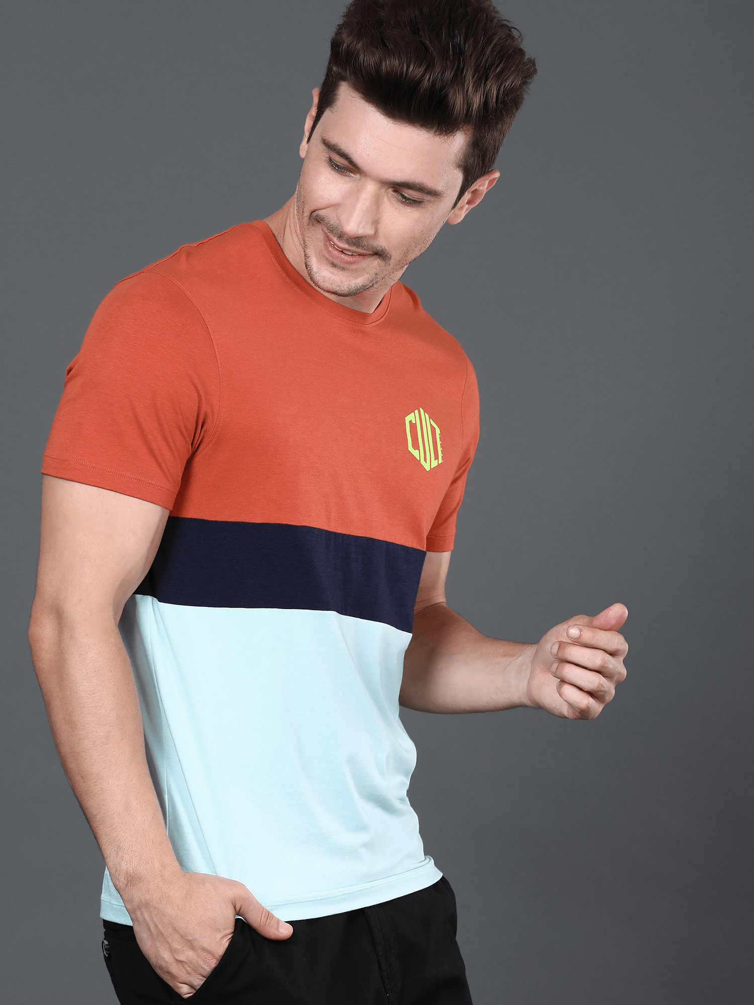 Bamboo Snug Orange Casual Tee
