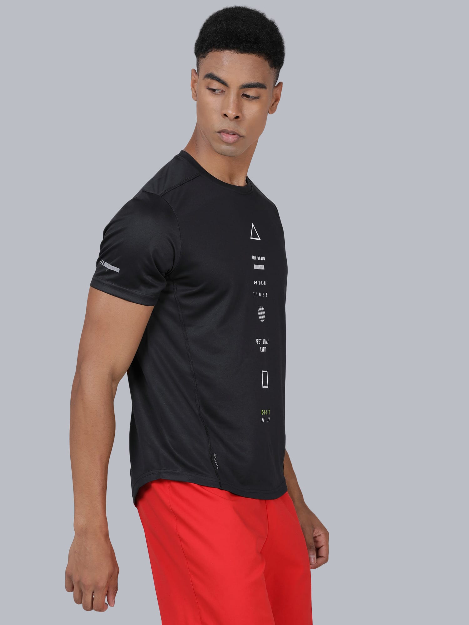 Code Push Black Gym Tee