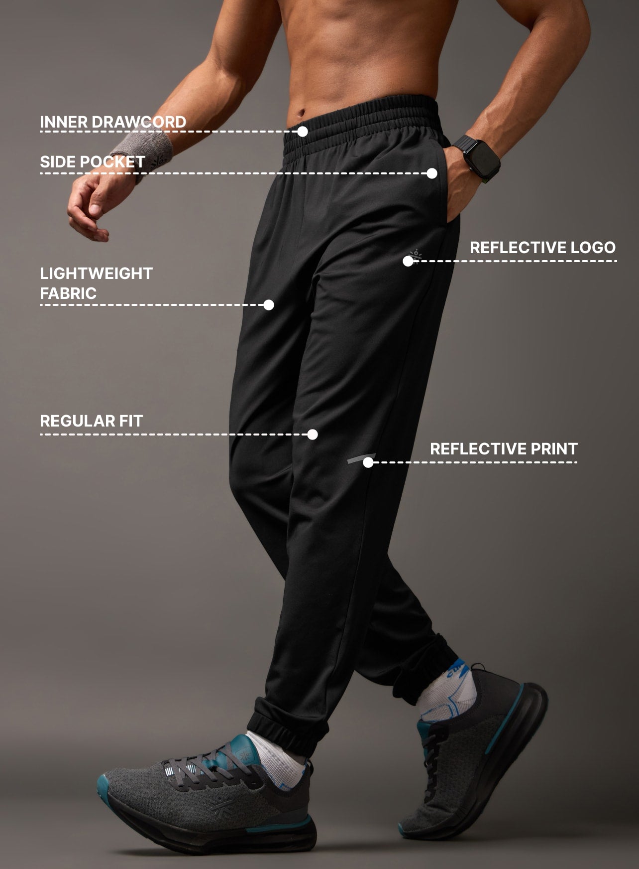 Iconoic Running Joggers