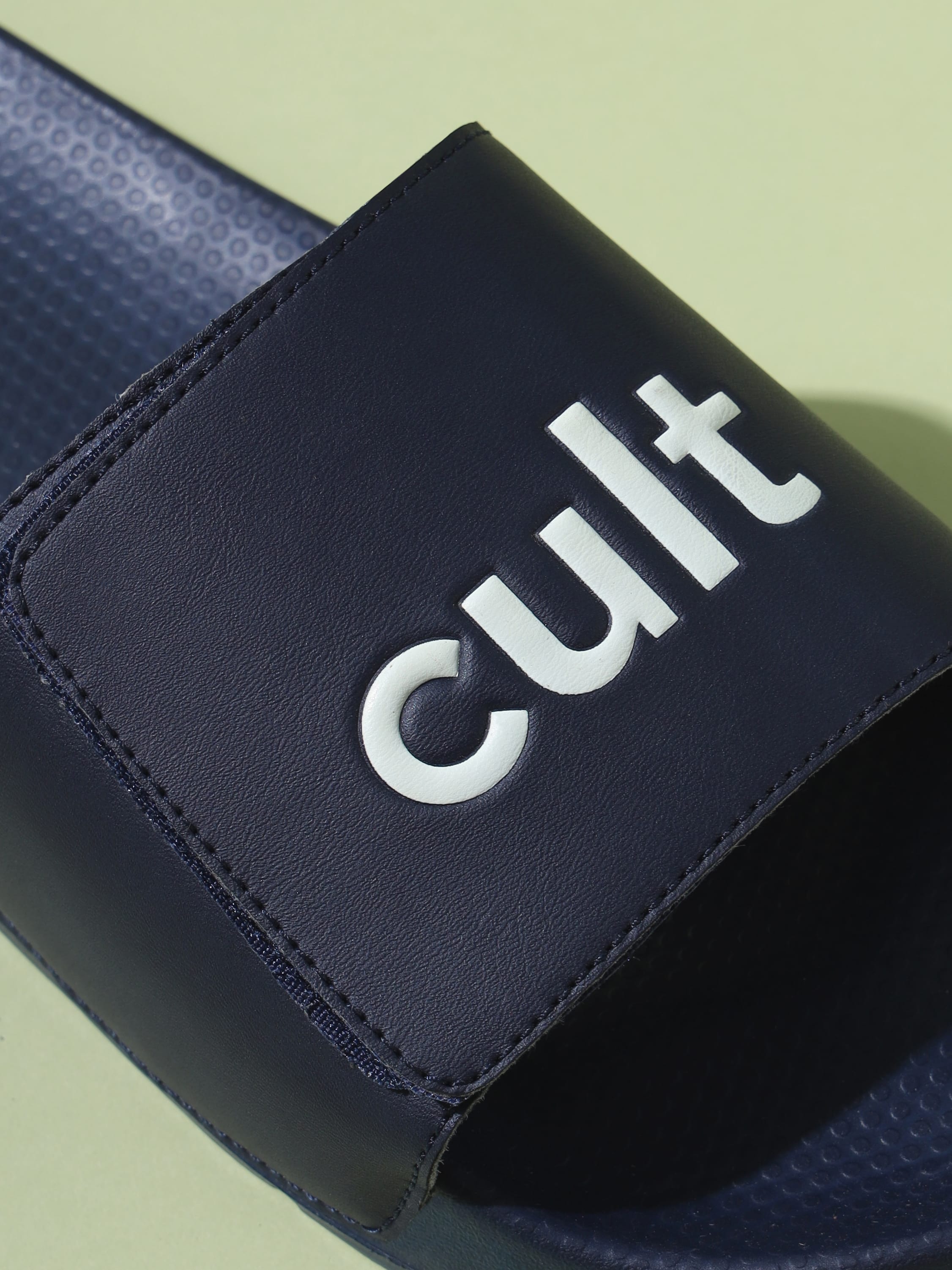 cult Locomo Navy Men Slides