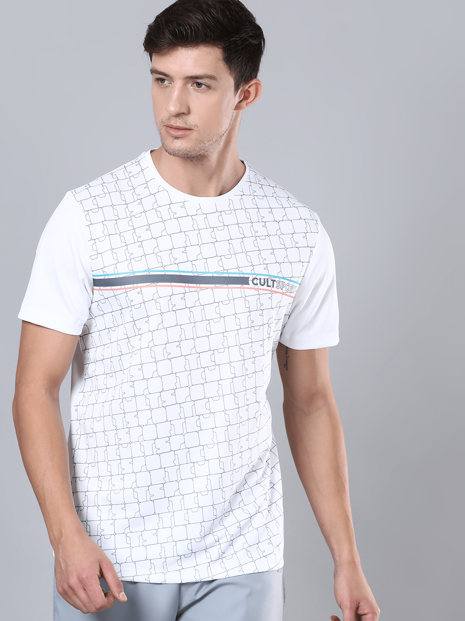 Dugout Pixel White Tee