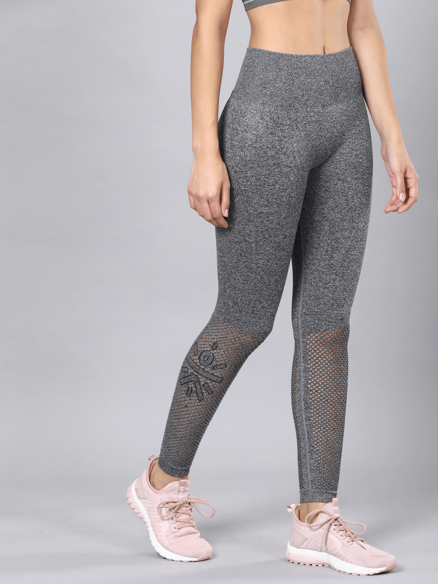 Yogini Comfort Dark Grey Seamless Leggings
