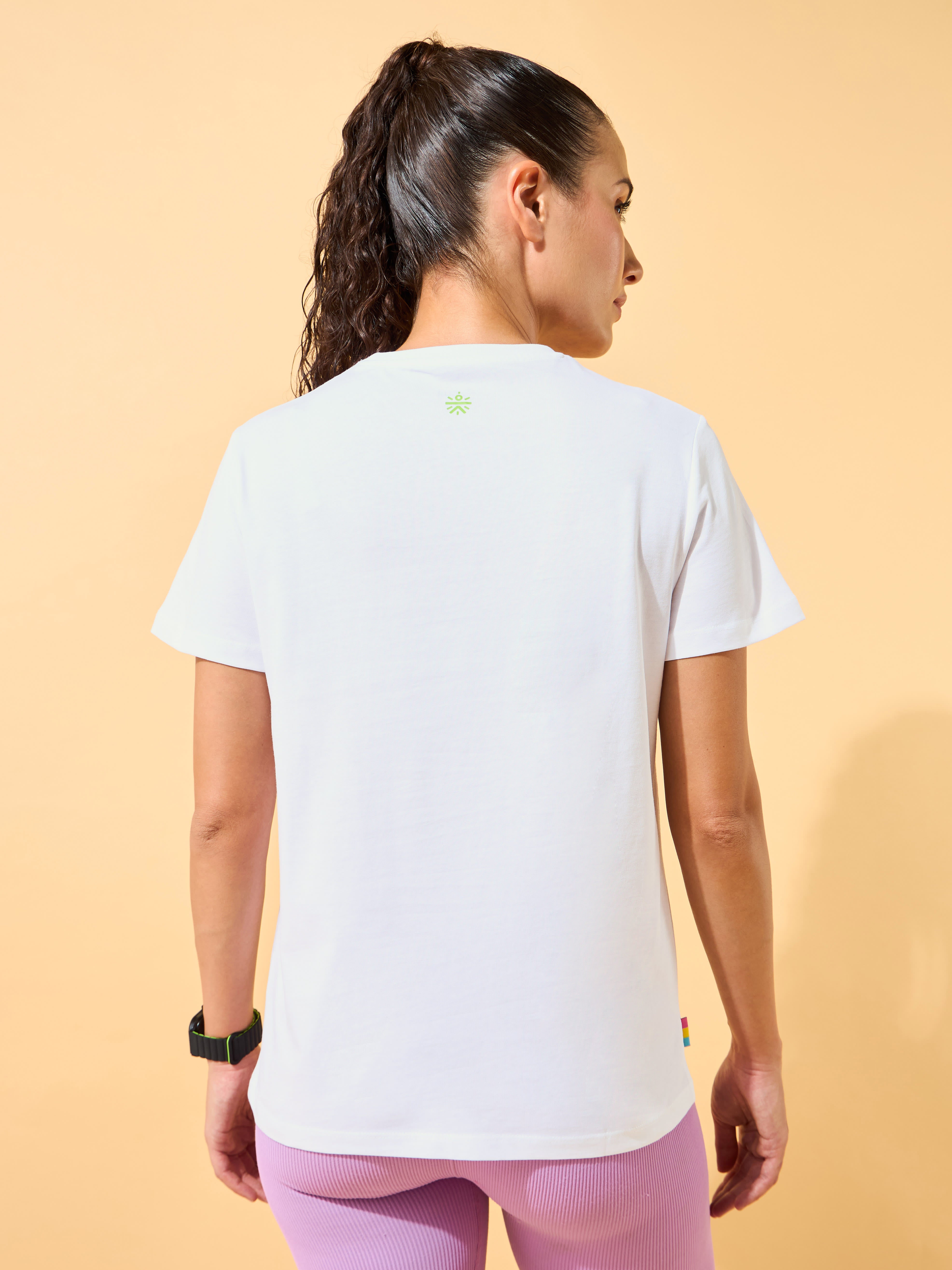 I Am Unique Print T-shirt