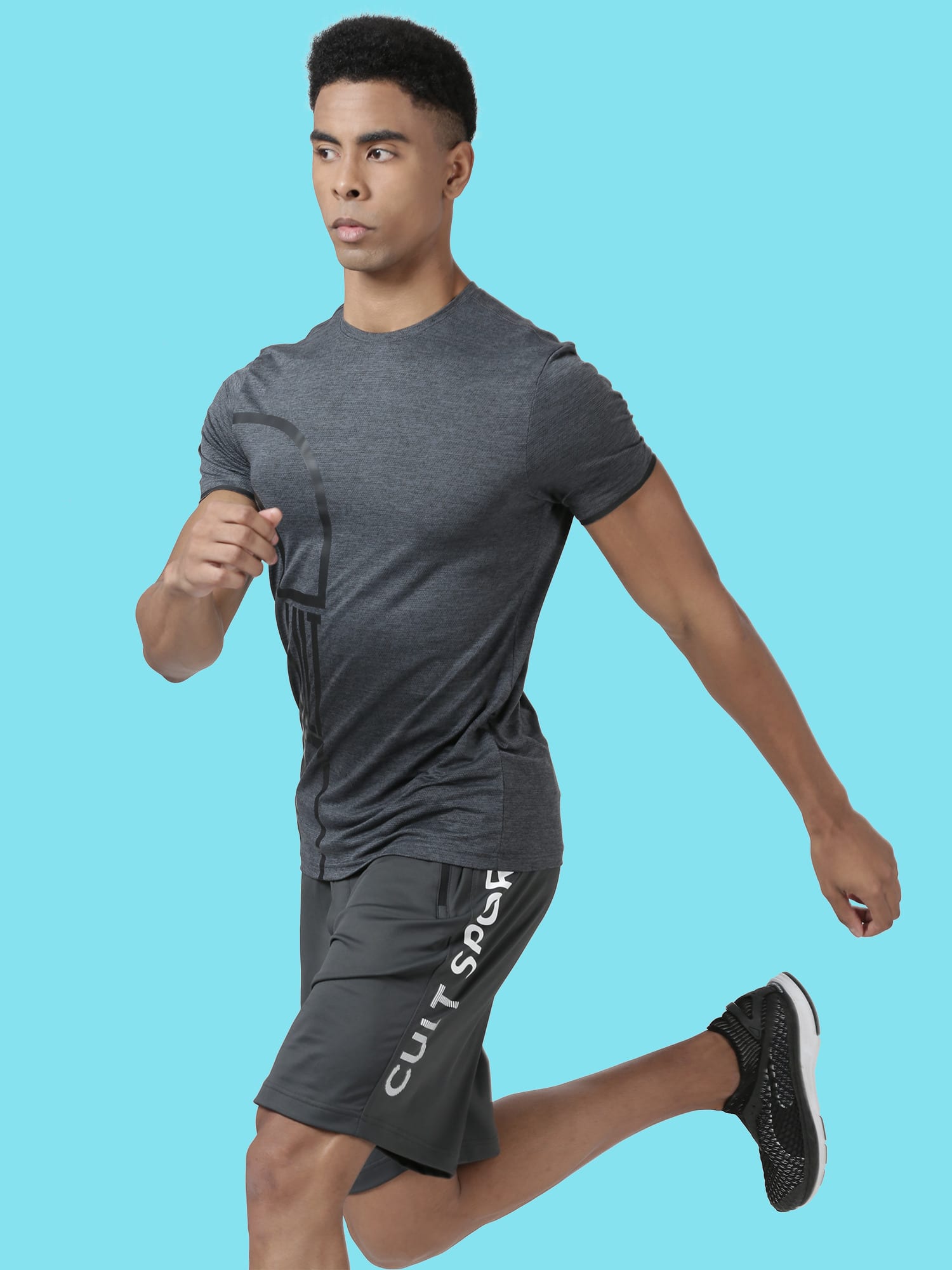 Blakout Insignia Dark Grey Slim Tee