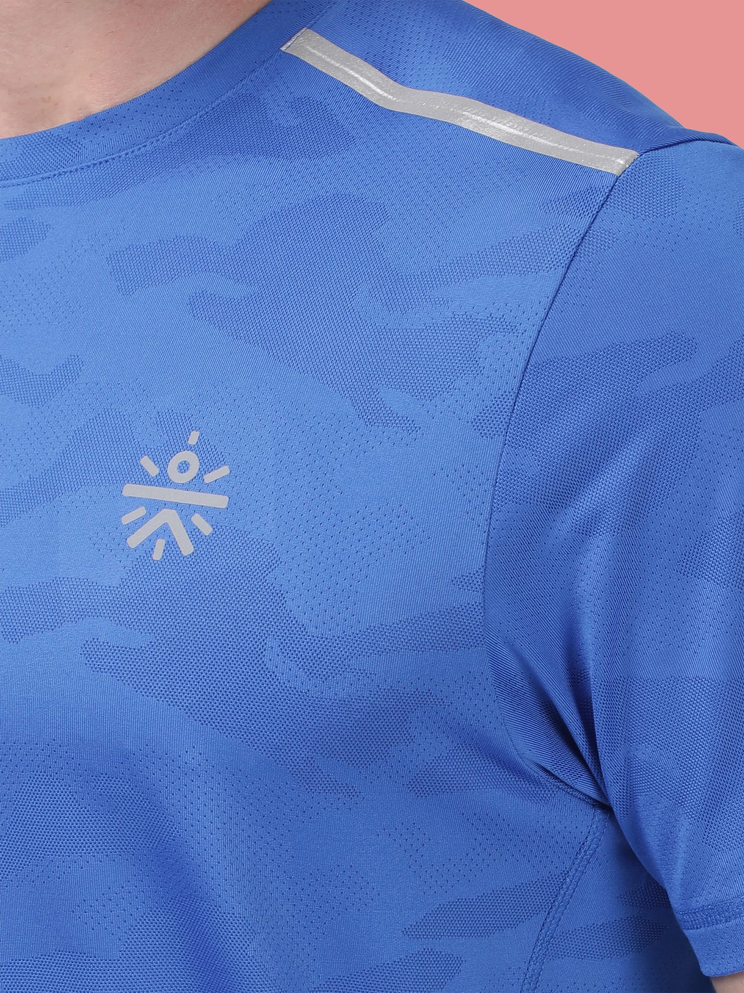 Vital Blaze Blue Running Relaxed Tee