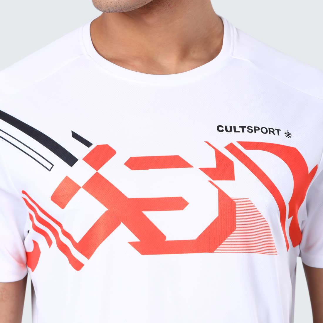 Signature Krypt White Gym Tee