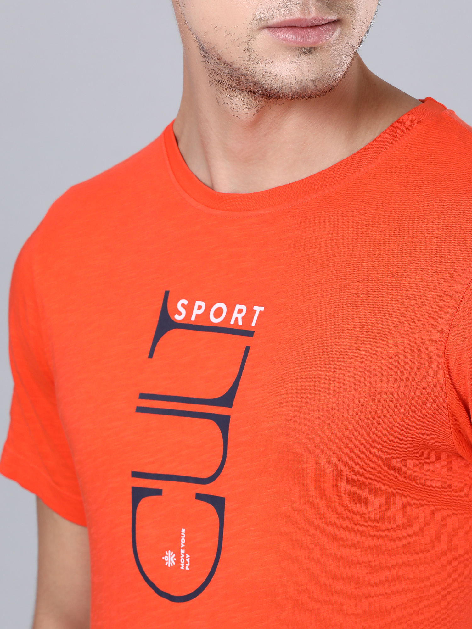 Everyday Mark Orange Casual Tee