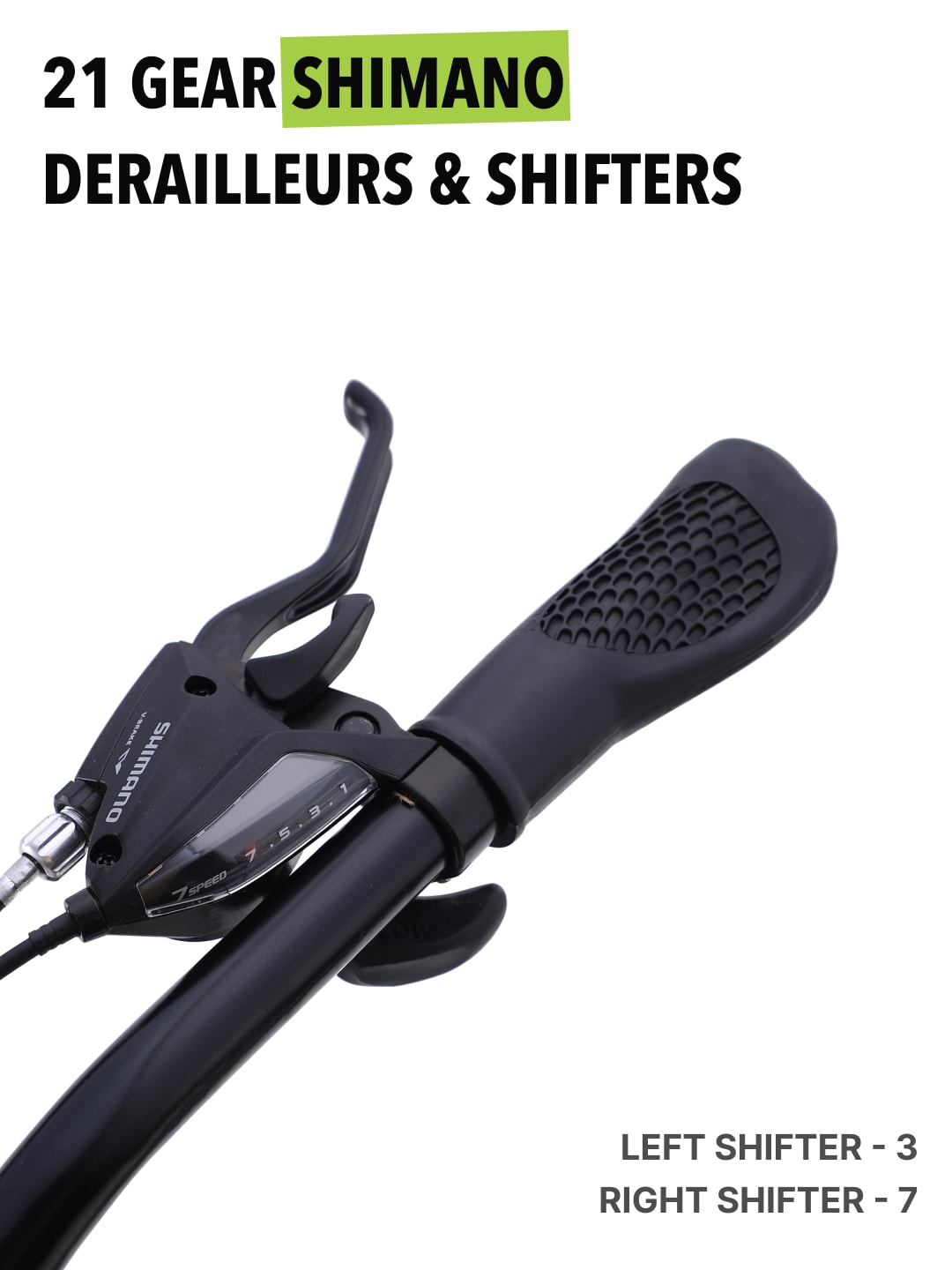 DAUNTLESS21S27.5TYELLOWBLUE Steel 21 Speed Shimano Gear 27.5 inch Mountain Cycle, Dual Disc Brake, Front Suspension and Double Wall Rim