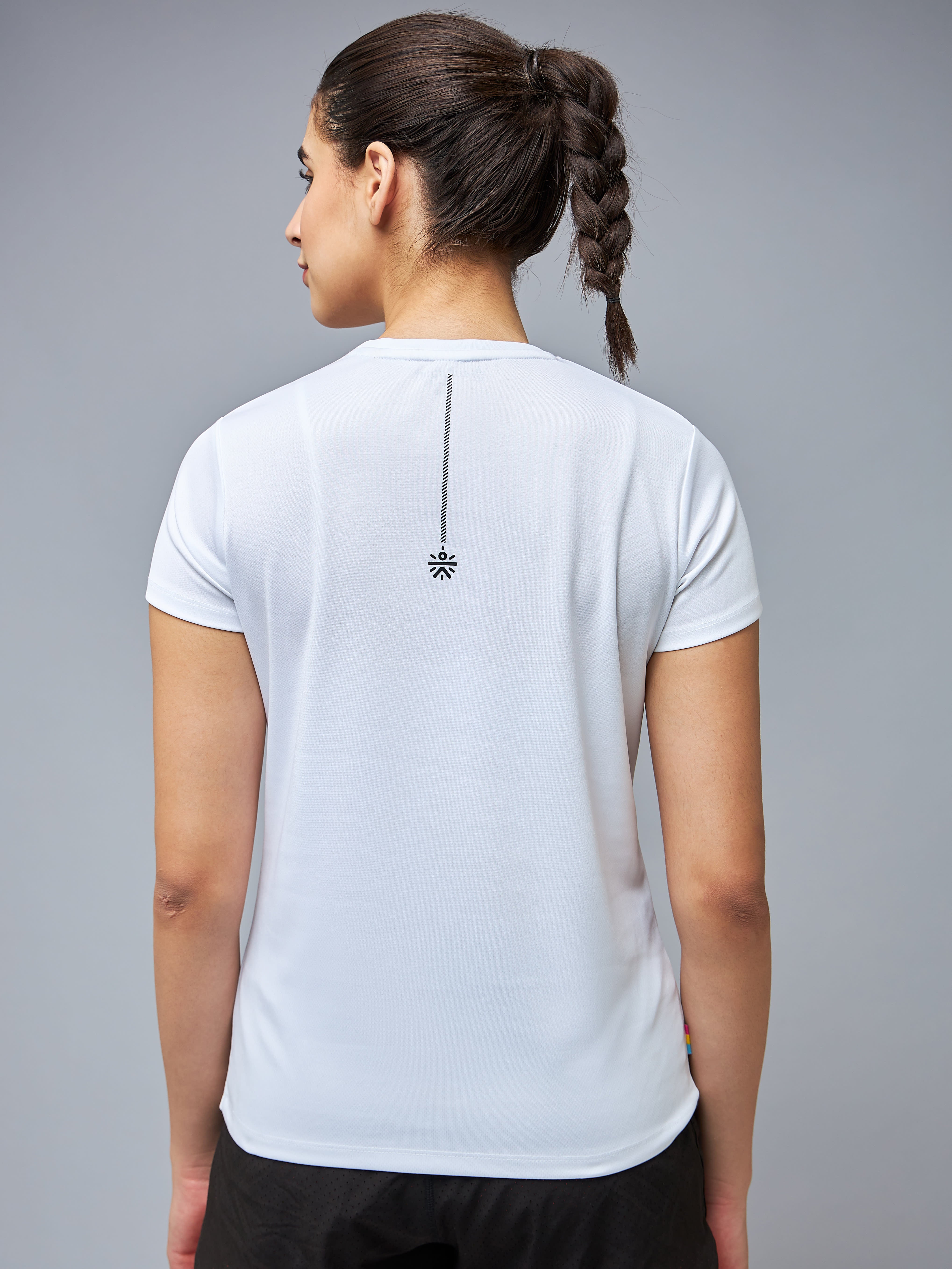 Graphic Print Workout T-shirt