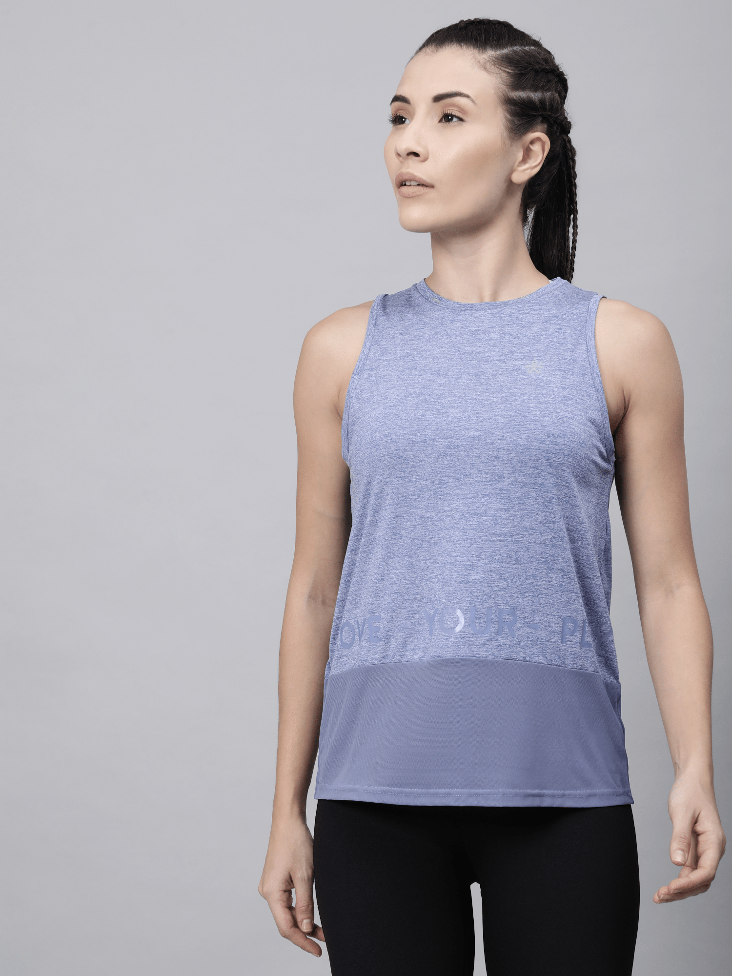 Knockout Mesh Panel Tank Top