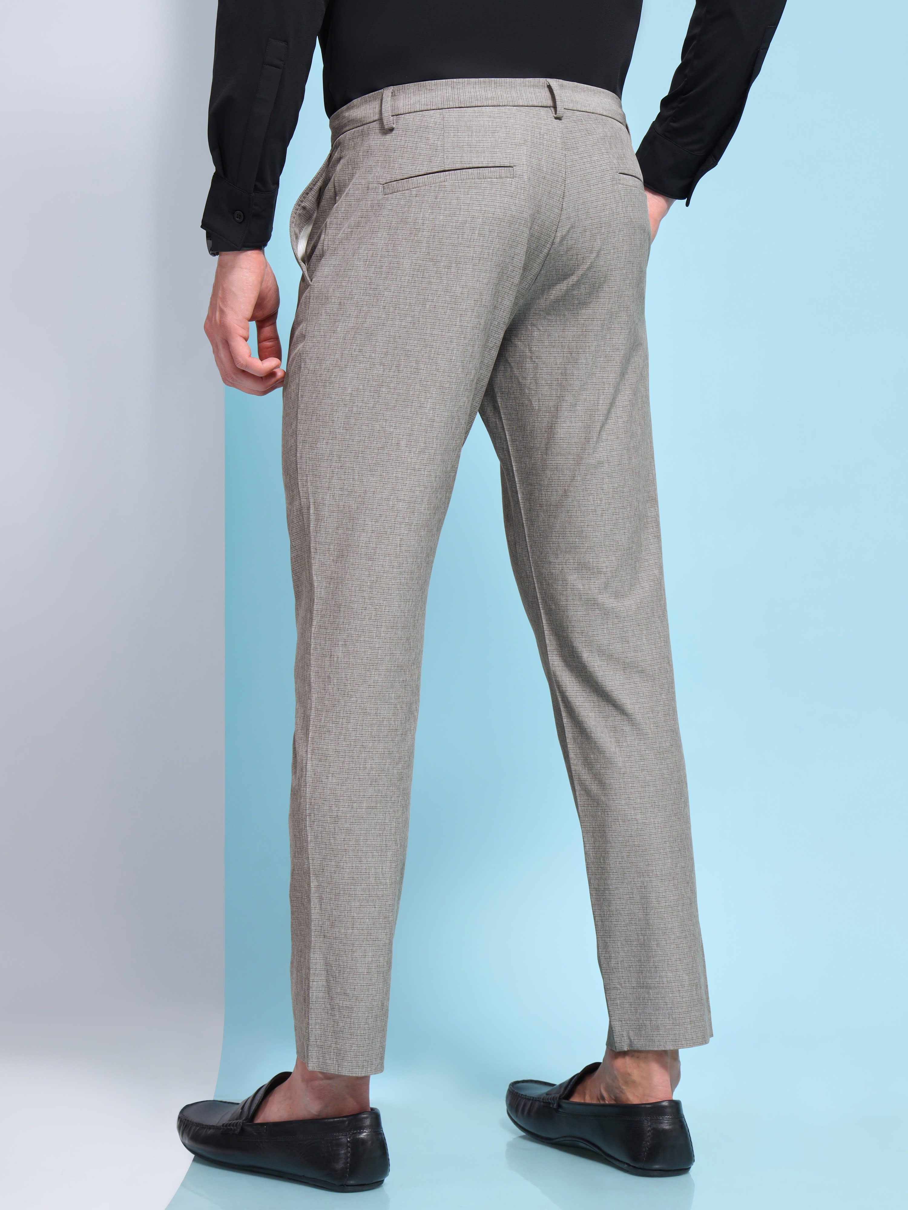 Striped 4 Way Stretch Lightweight Pants