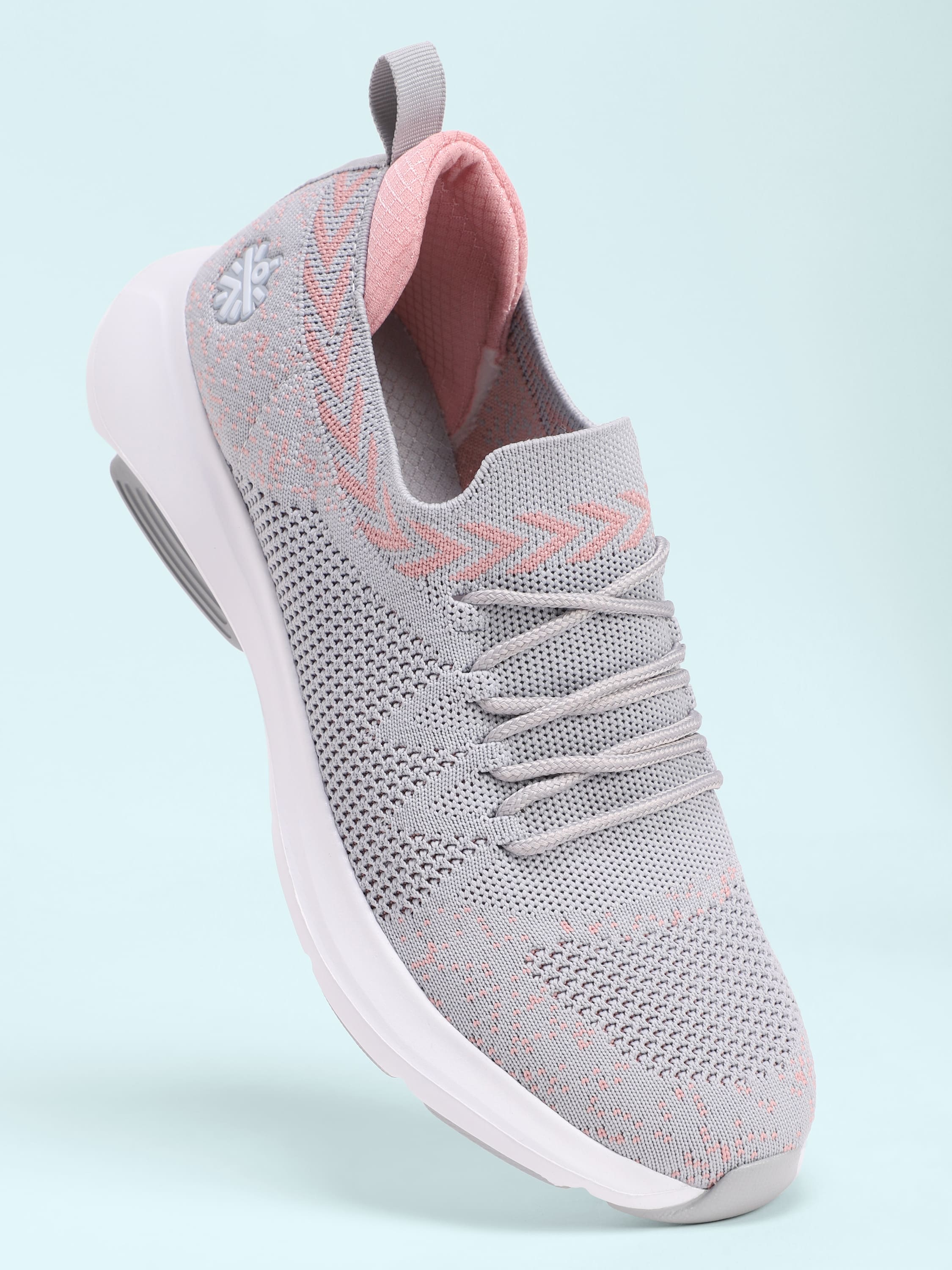 cult EZ+ Stride Women's Walking Shoes - Ash Grey/Peach