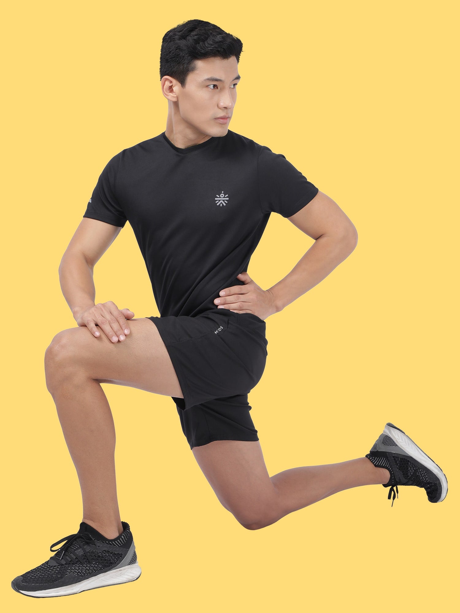 Vital Prime Black Training Slim Tee
