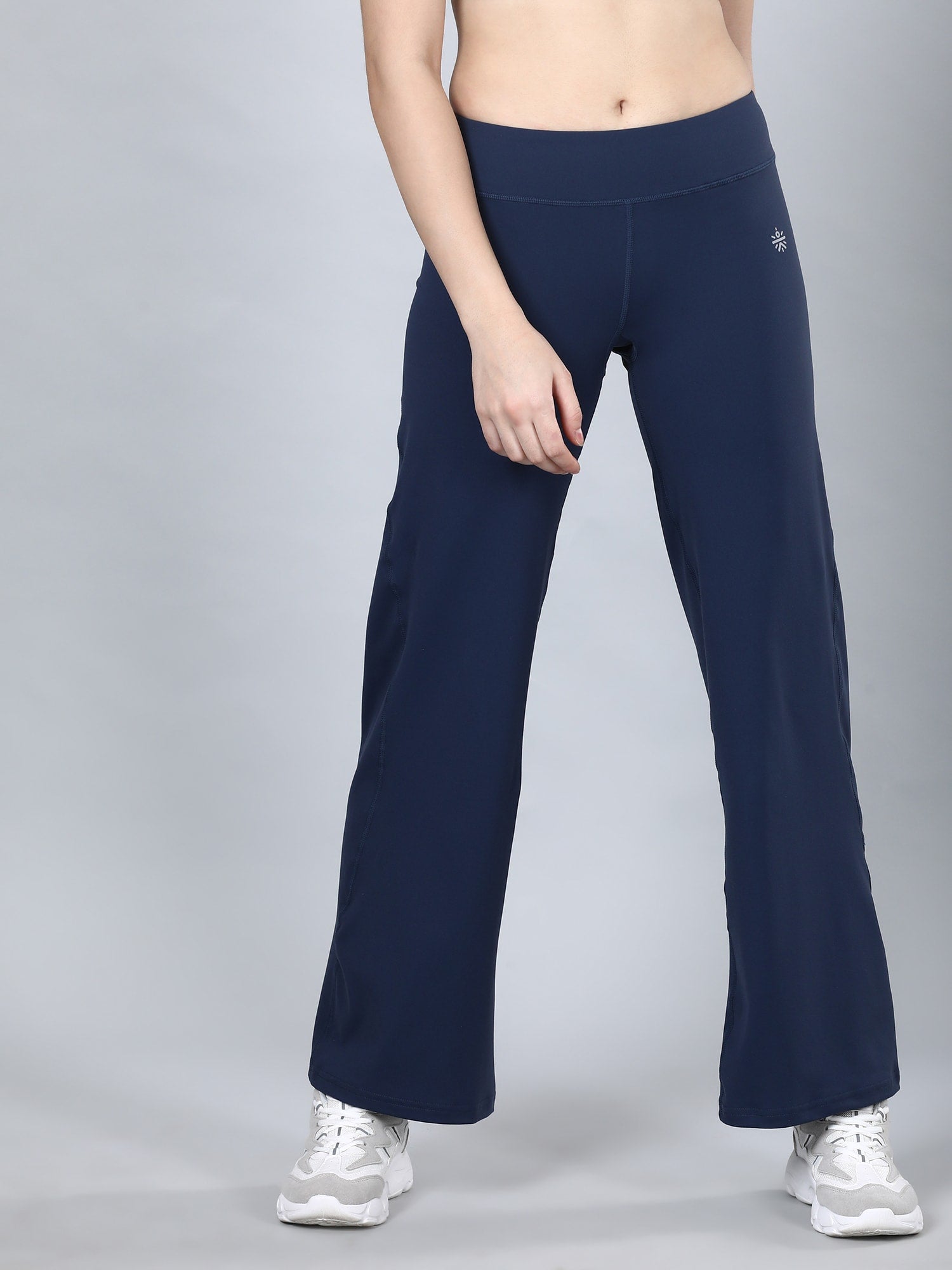 Verve Flared Navy Workout Pants