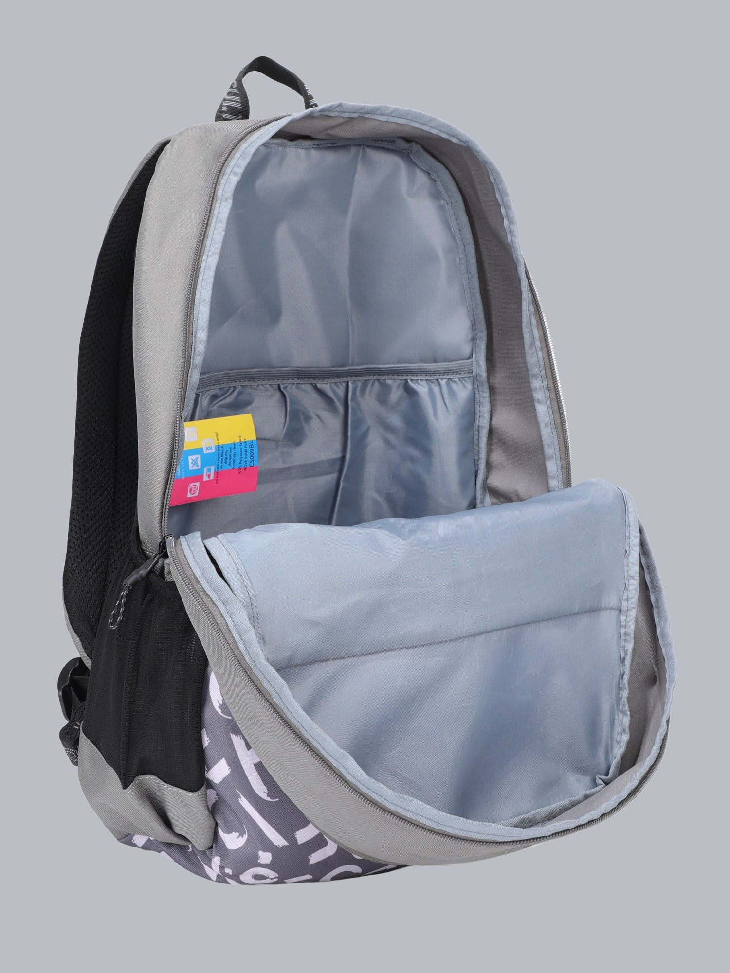 Code Aop Grey Backpack
