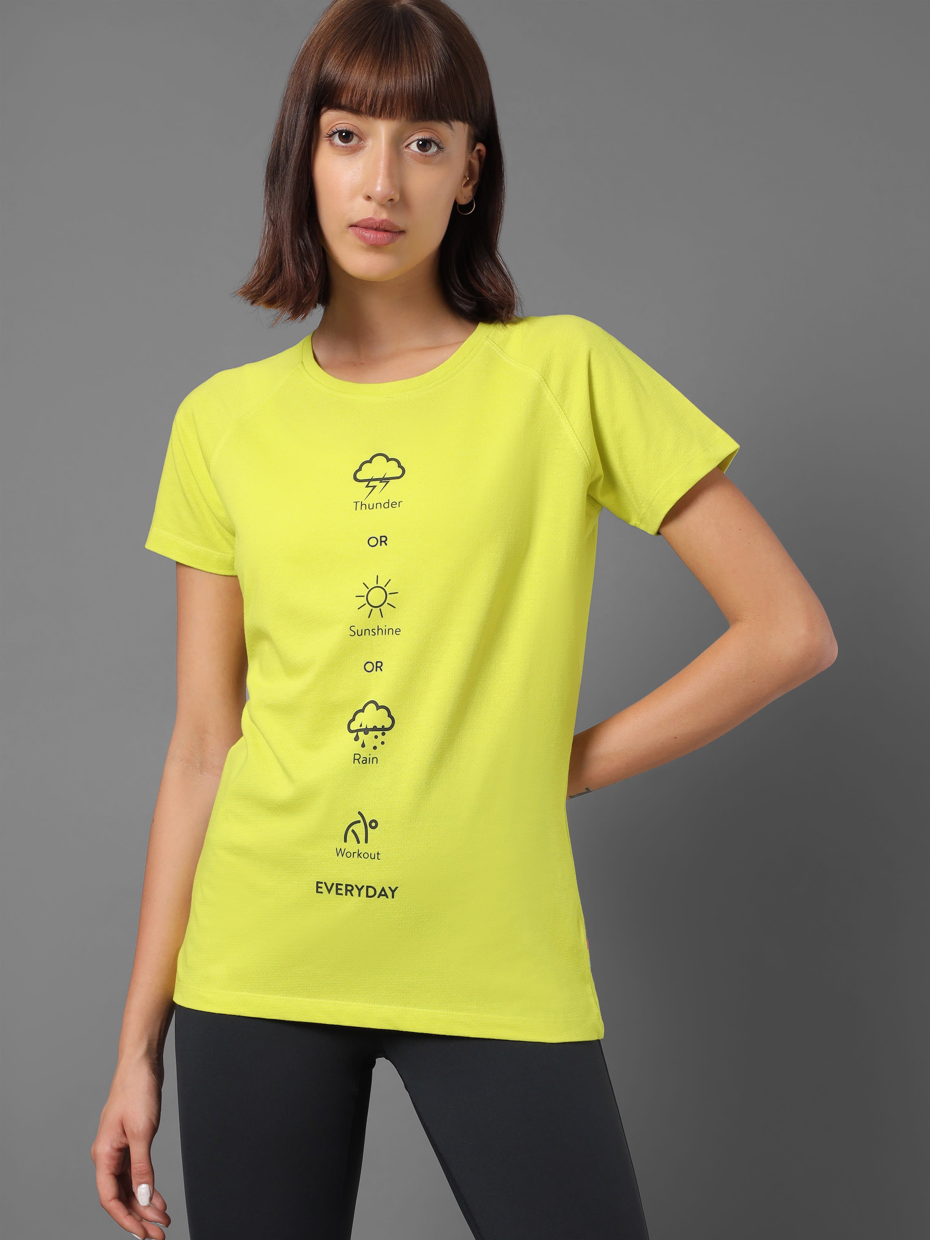 Minimalistic Graphic Print T-shirt