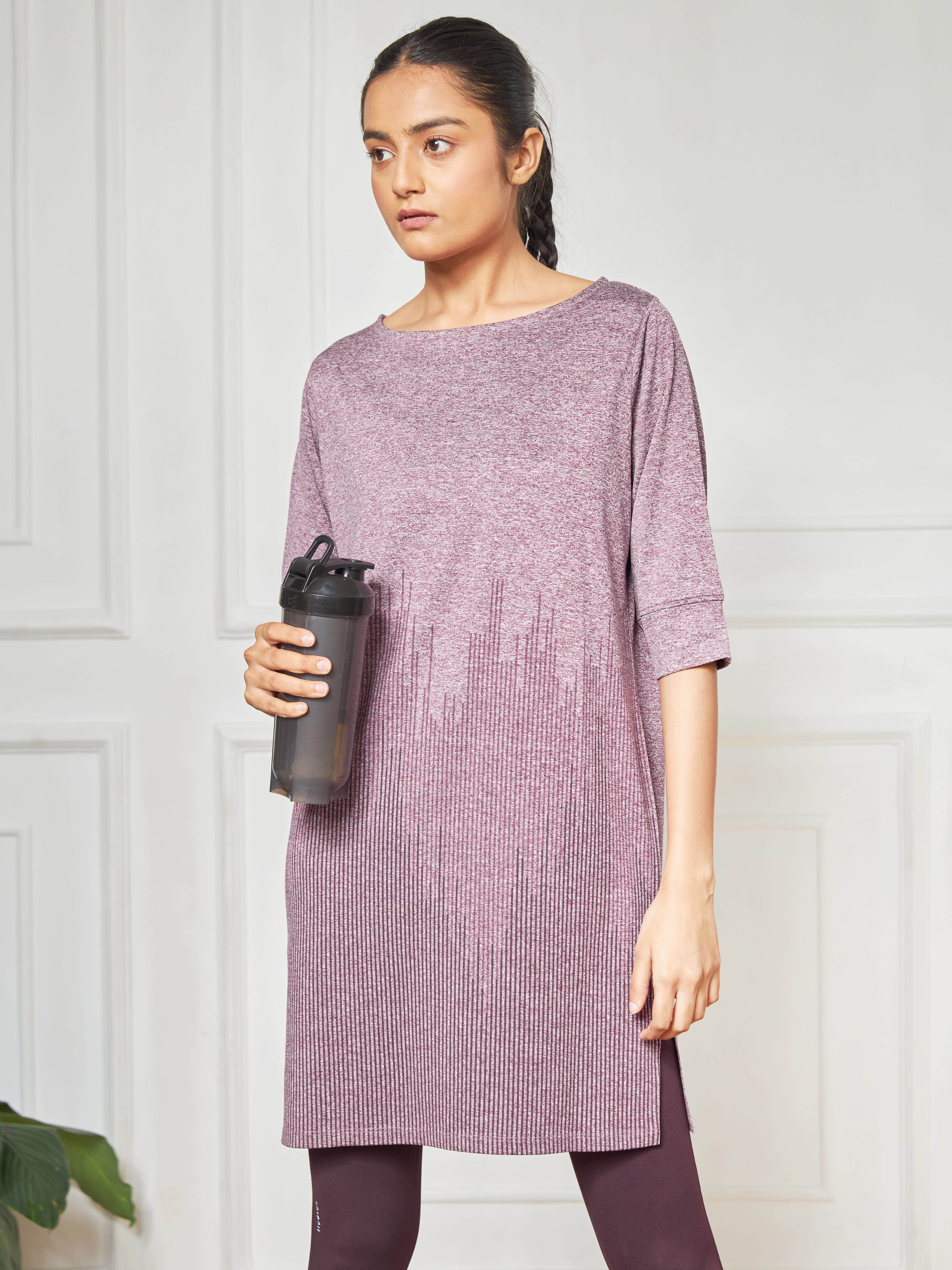 Printed Activ-Kurti with Side Pocket