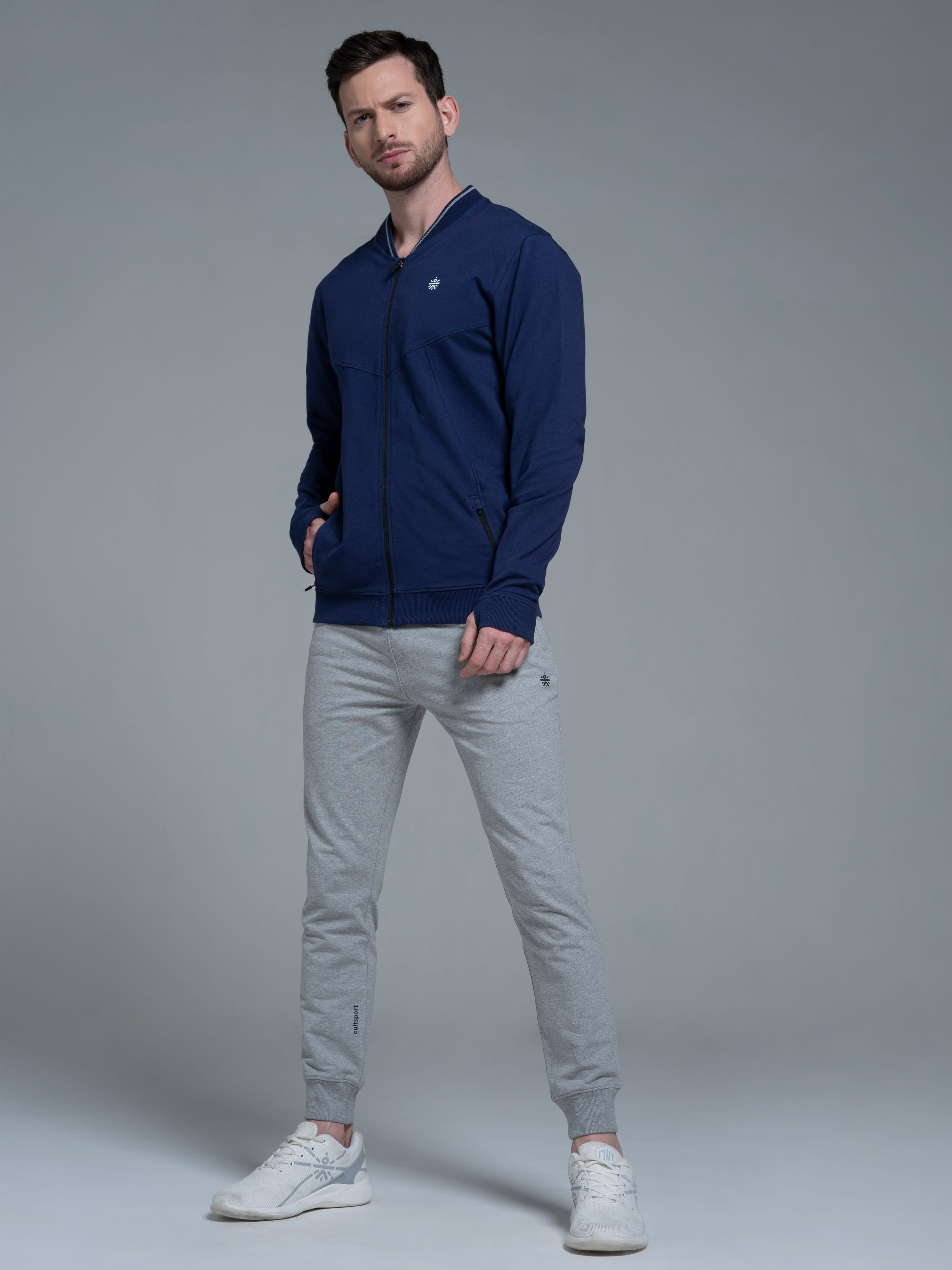 Flexoft Men's Solid Joggers