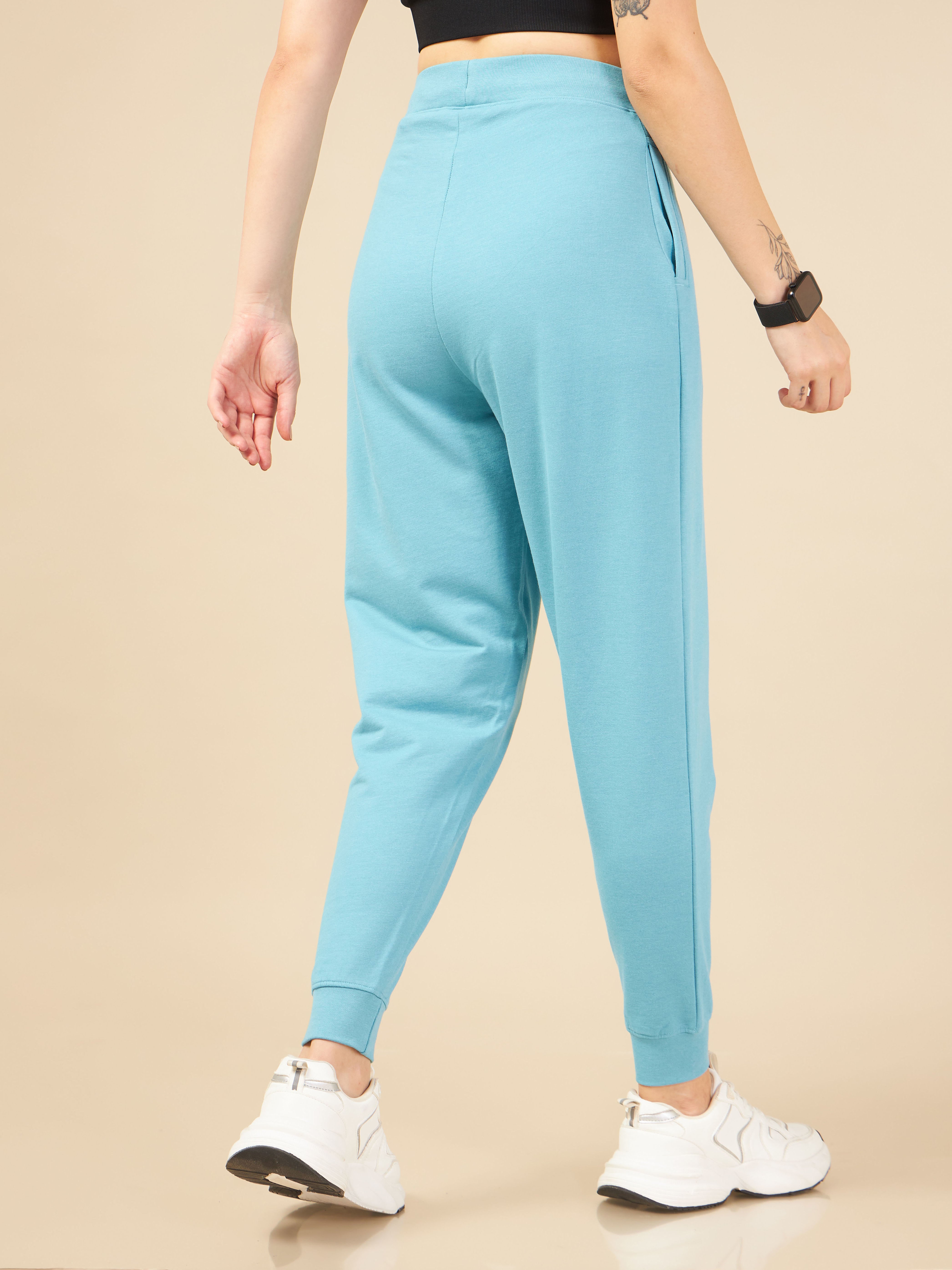 Women Blue Cult Leisure Joggers