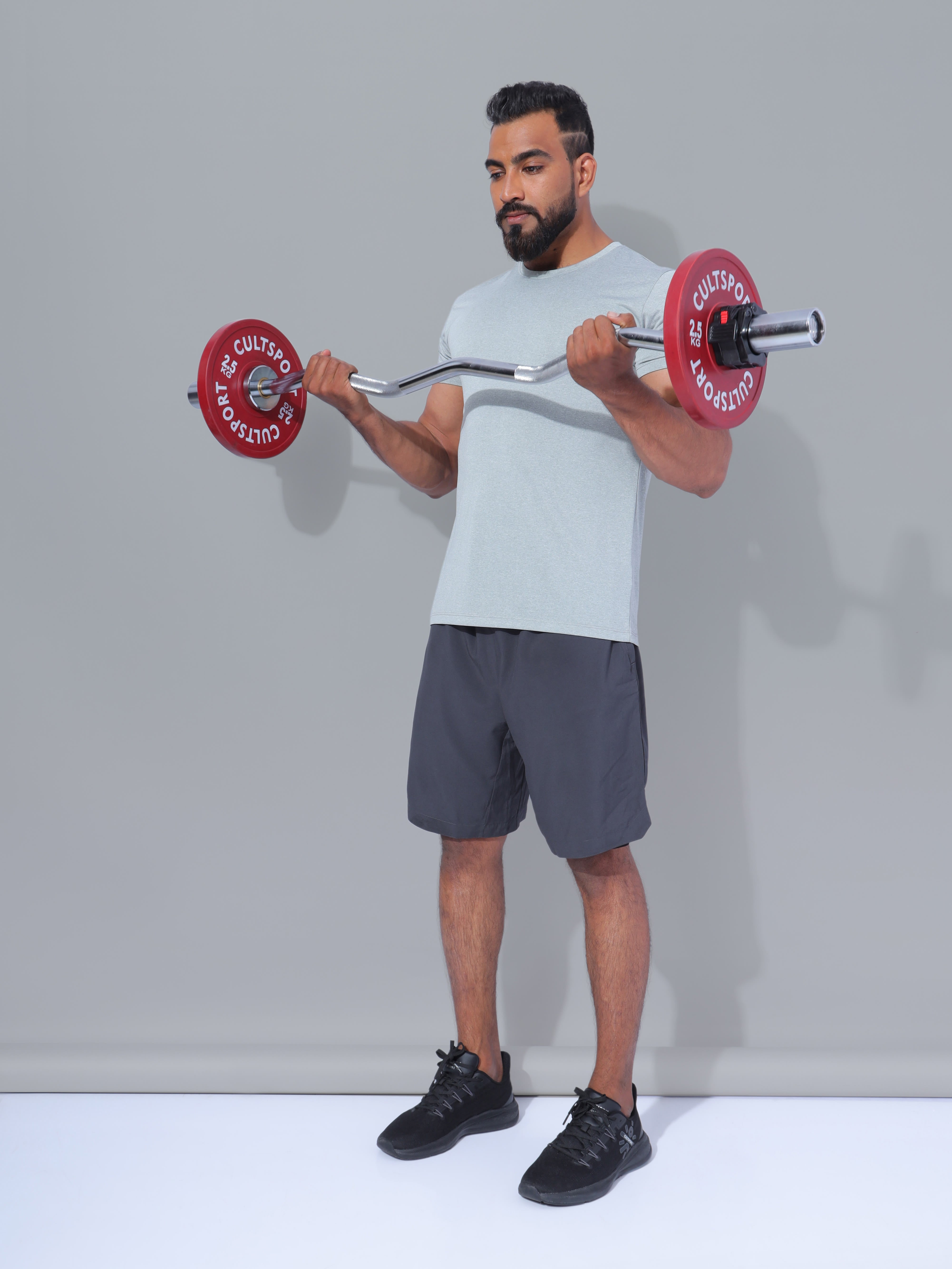 2.5kg Pack of 4 Colour Bumper Plate with rubber coating