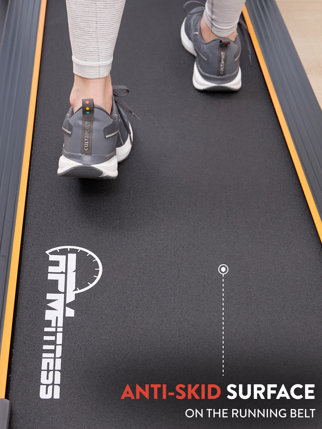 RPM2000 3.5HP DC Treadmill | 3-level Manual-Incline | Max Weight-110kg | Max Speed-14kmph (with 6 months extended warranty)