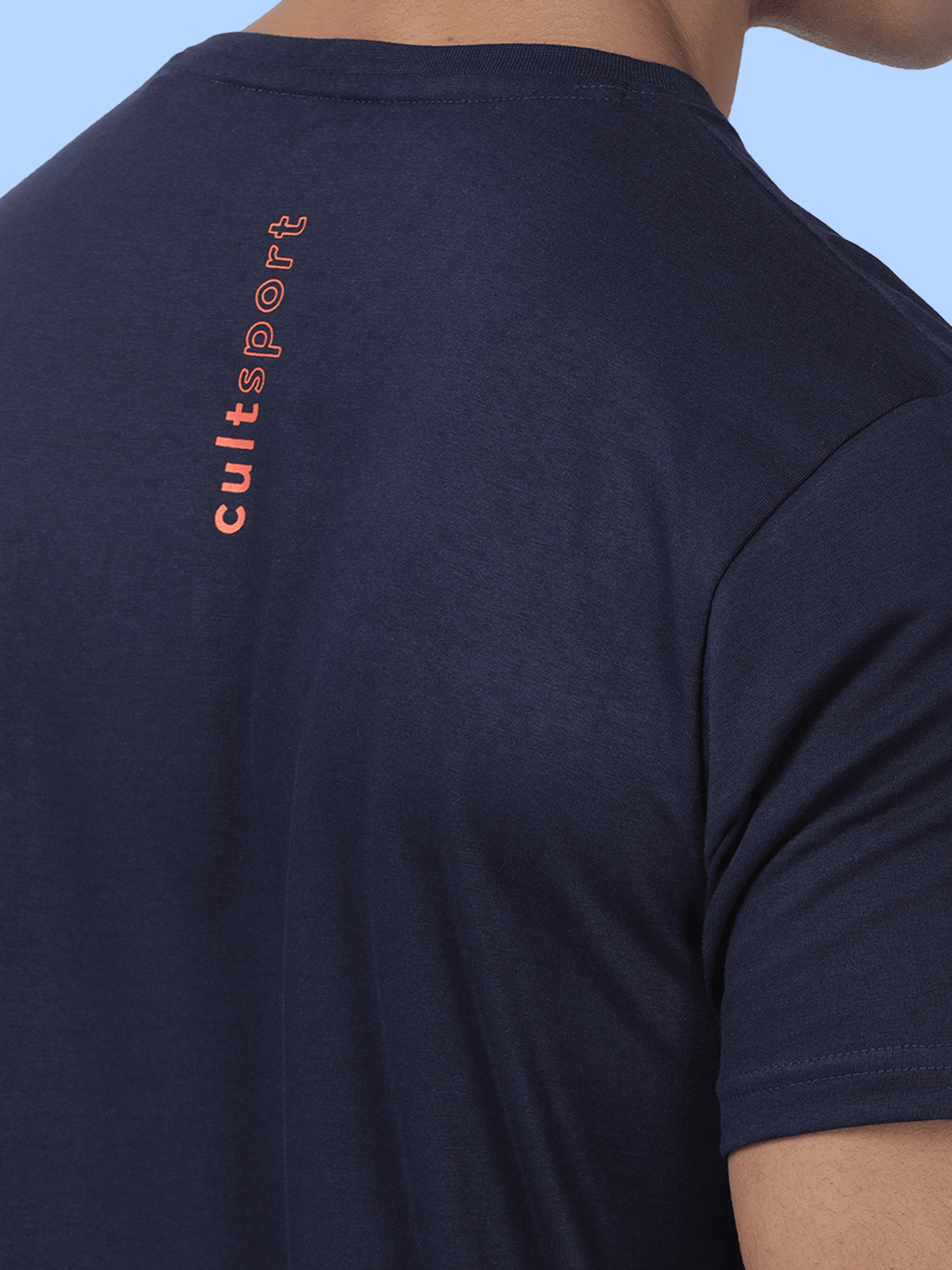 Everydays Ease Navy Cotton Tee