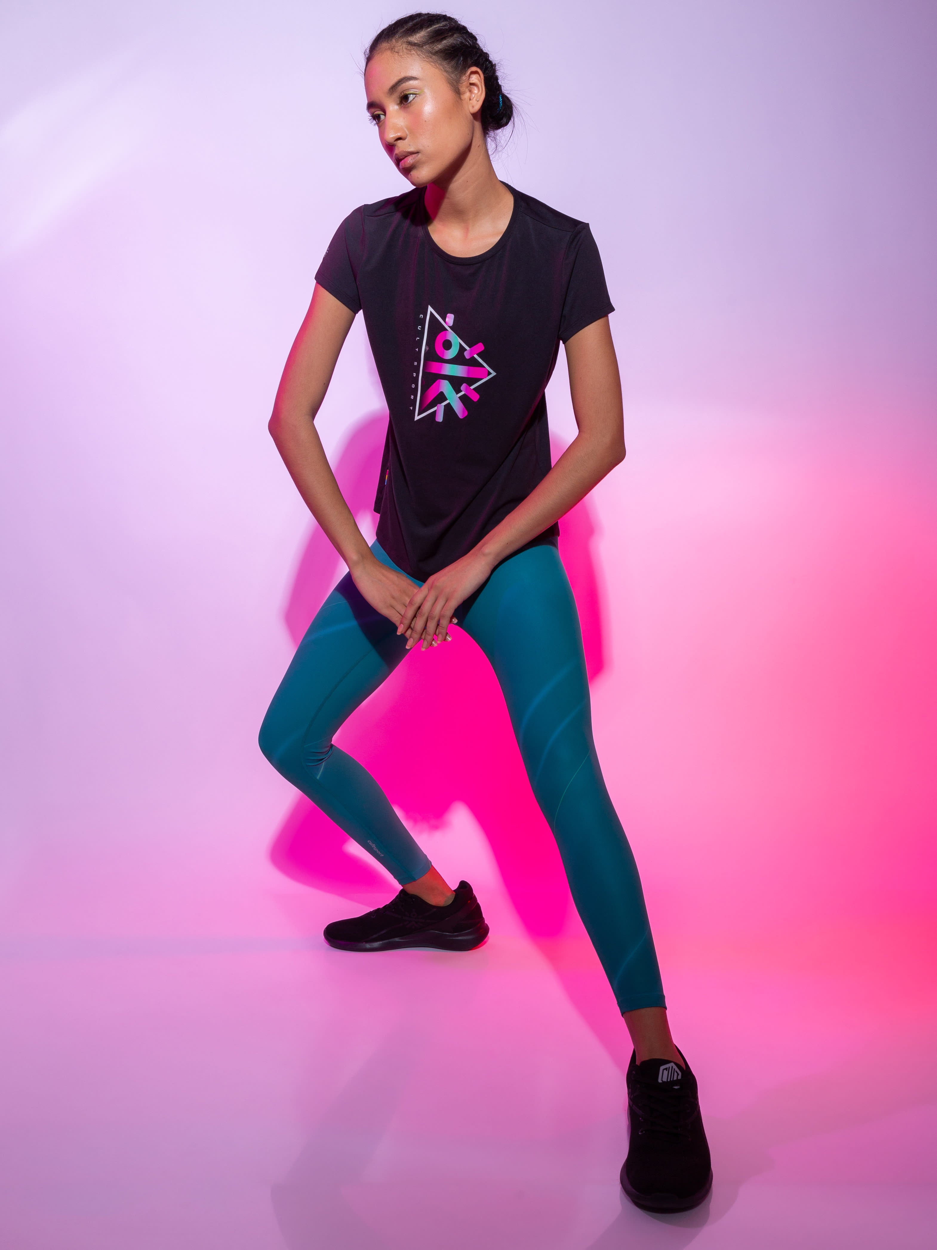 Ombre Logo Graphic T-shirt