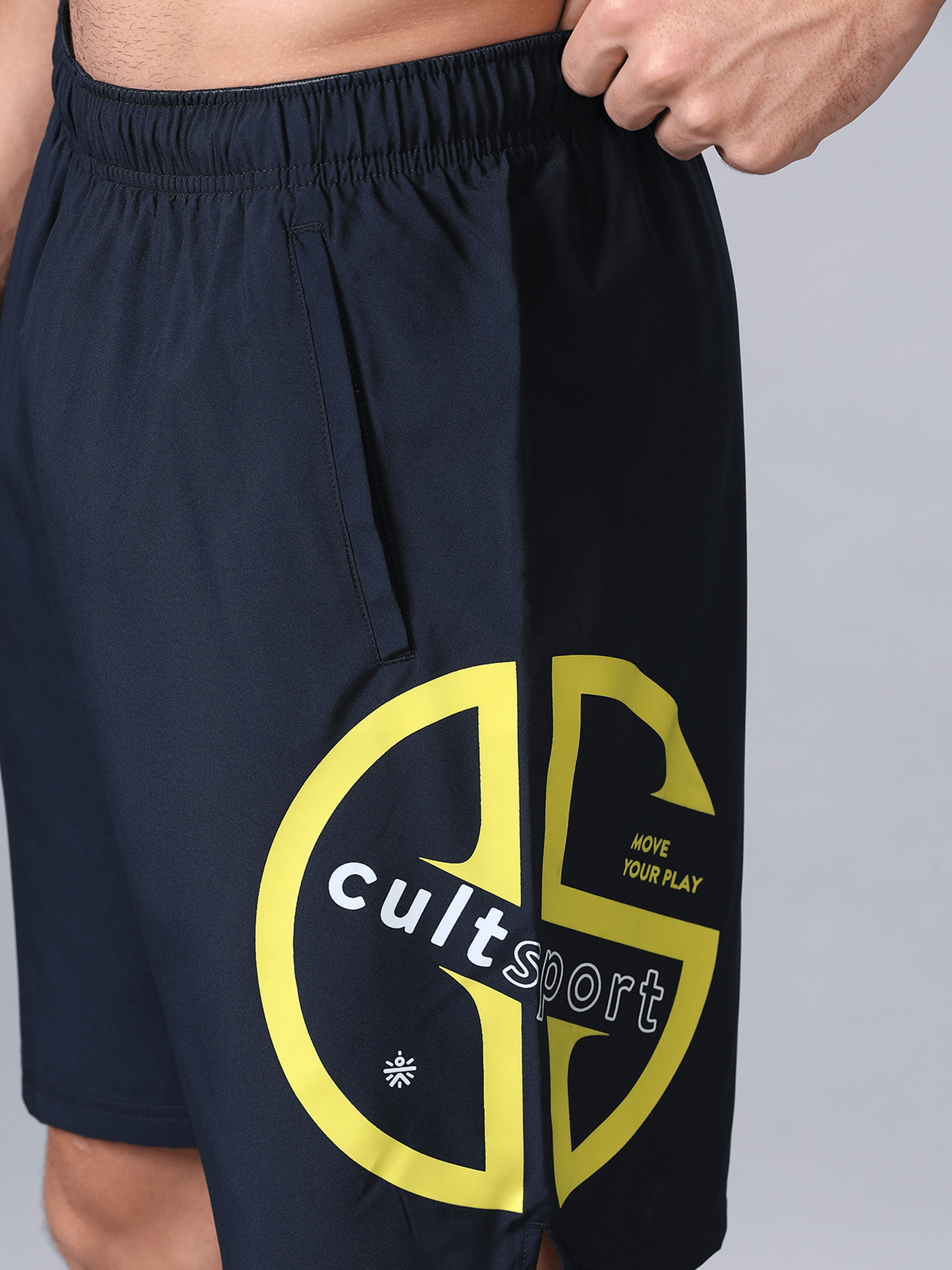 Vital Ring Navy Shorts