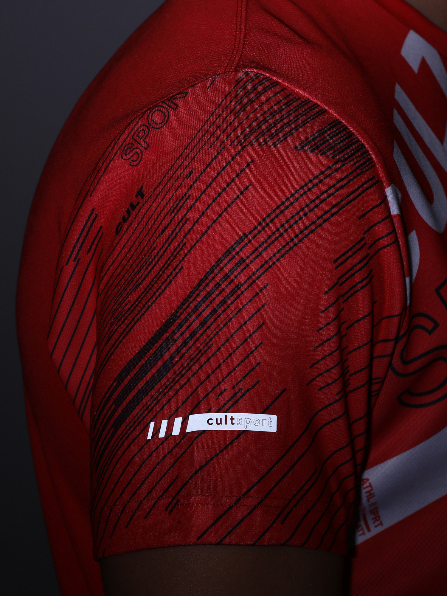 Dugout Pace Red Workout  Tee