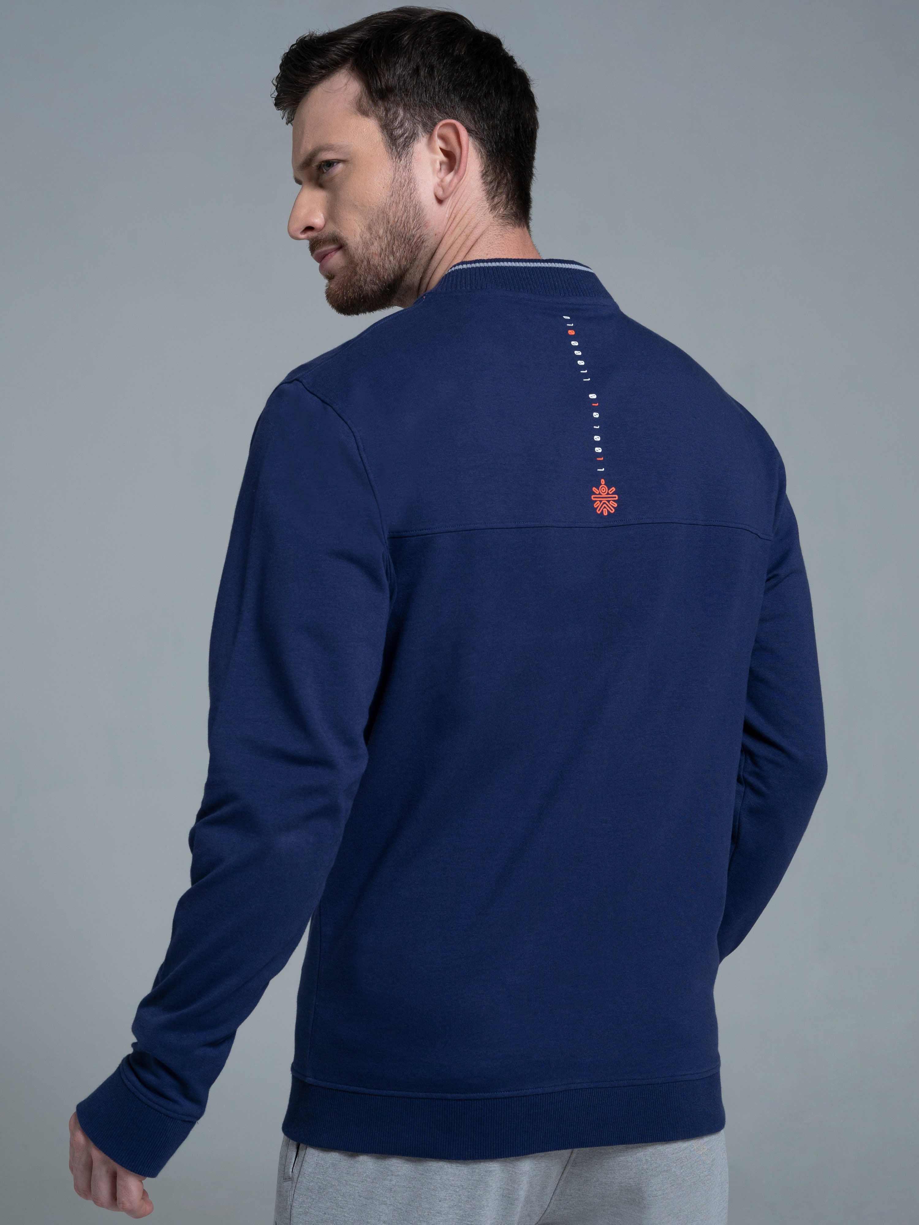 Flexoft Men's Classic Bomber Sweatshirt