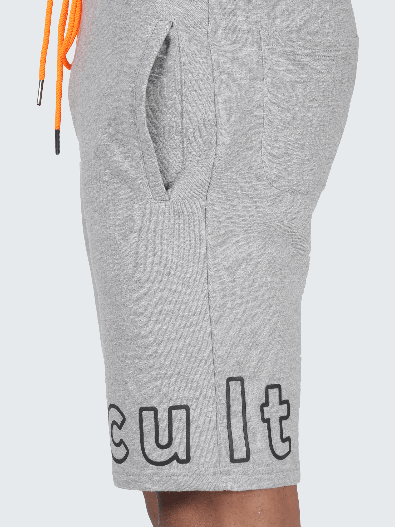 Everydays Cloud Light Grey Casual Shorts