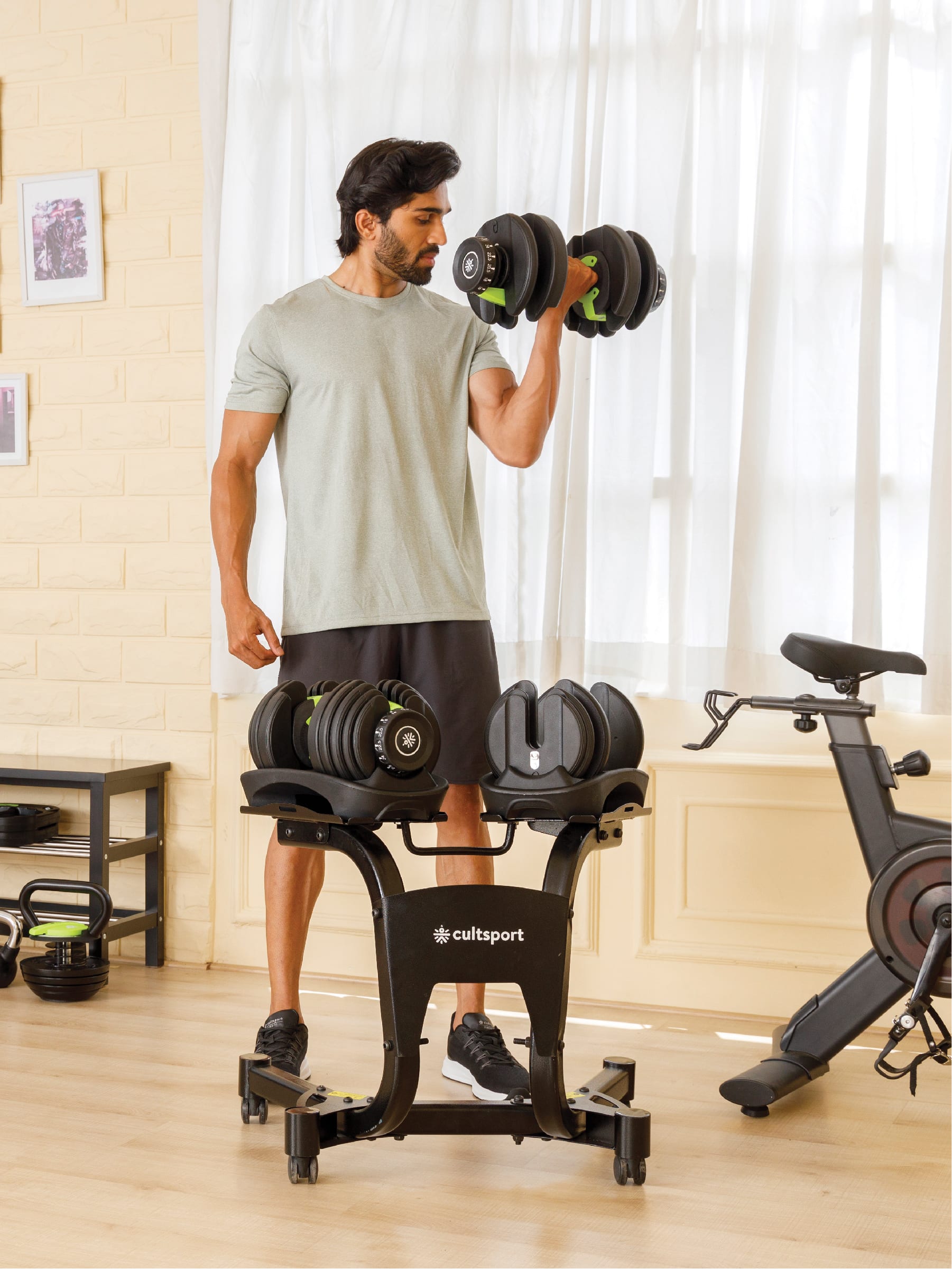 Dumbbell stand x1 (6 Months extended Warranty only on Cultsport.com)