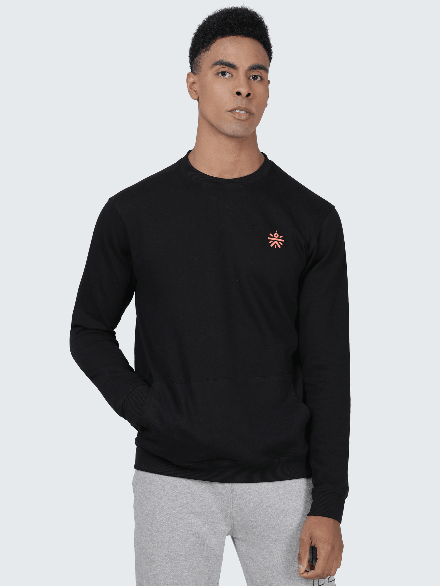 Everyday Rigid Black Sweatshirt