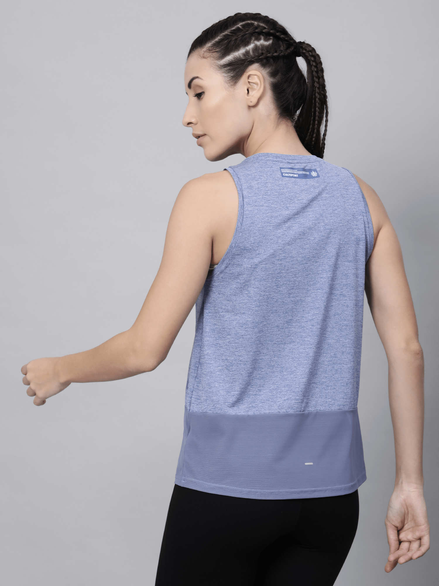 Knockout Mesh Panel Tank Top