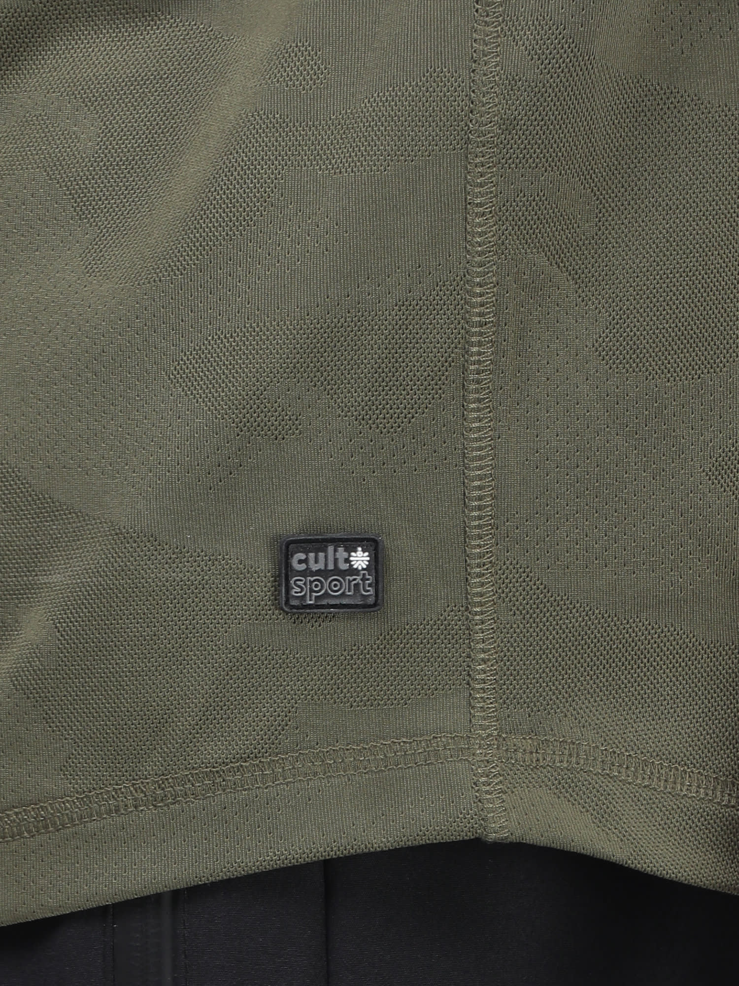 Vital Breathe Olive Running Relaxed Tee