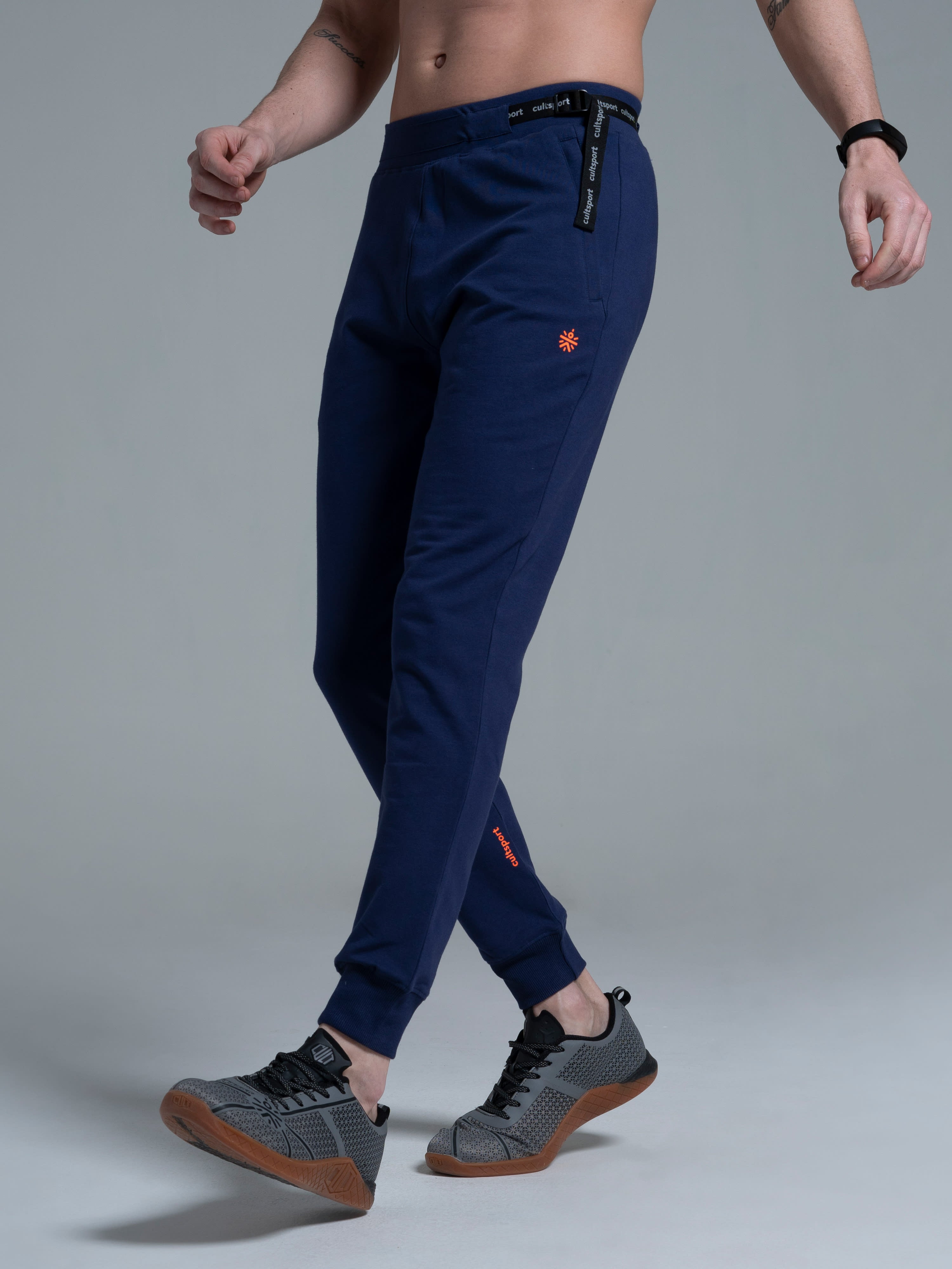 Flexoft Men's Solid Joggers