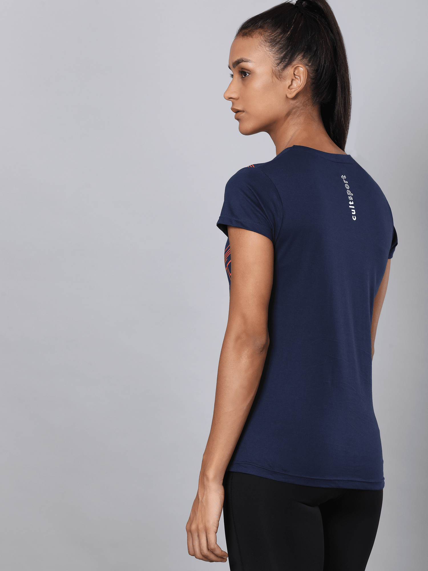 Signature CultBoost Navy Workout Tee