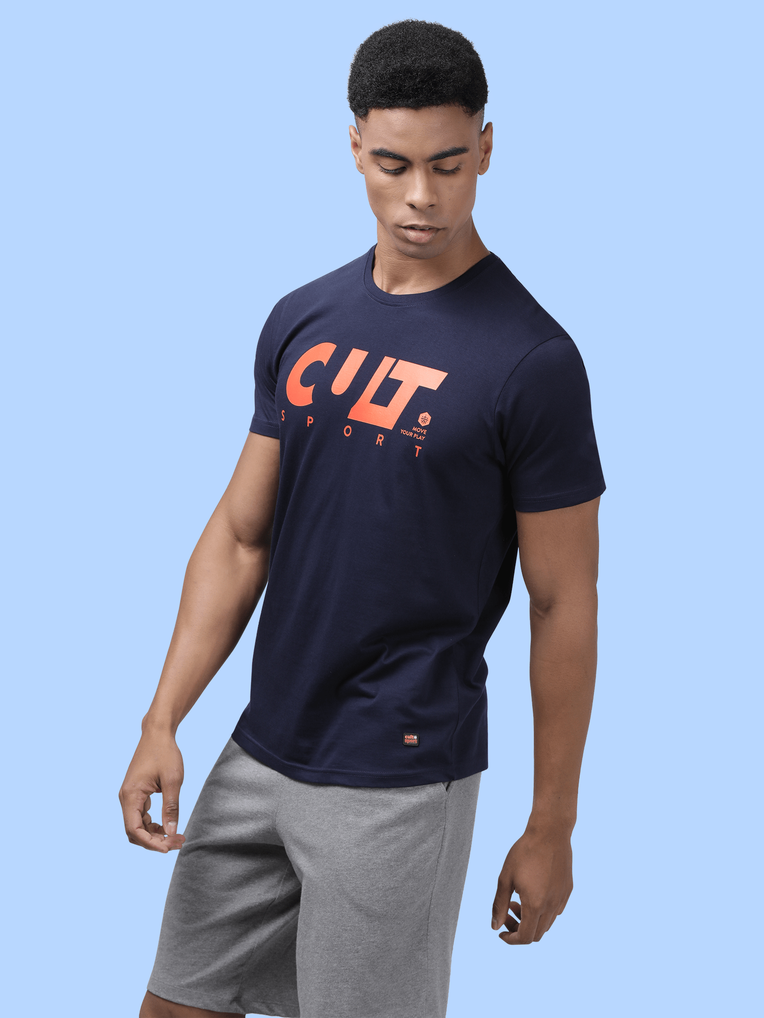 Everydays Cruise Navy Cotton Tee