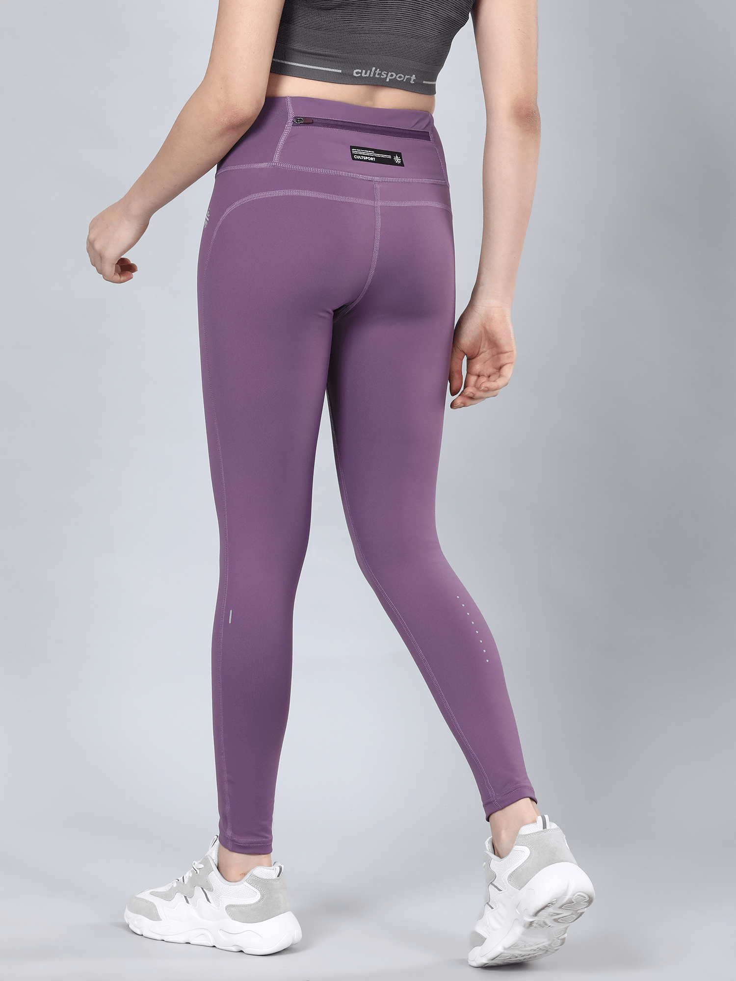 Absolute Fit Challenge  Purple Workout Leggings