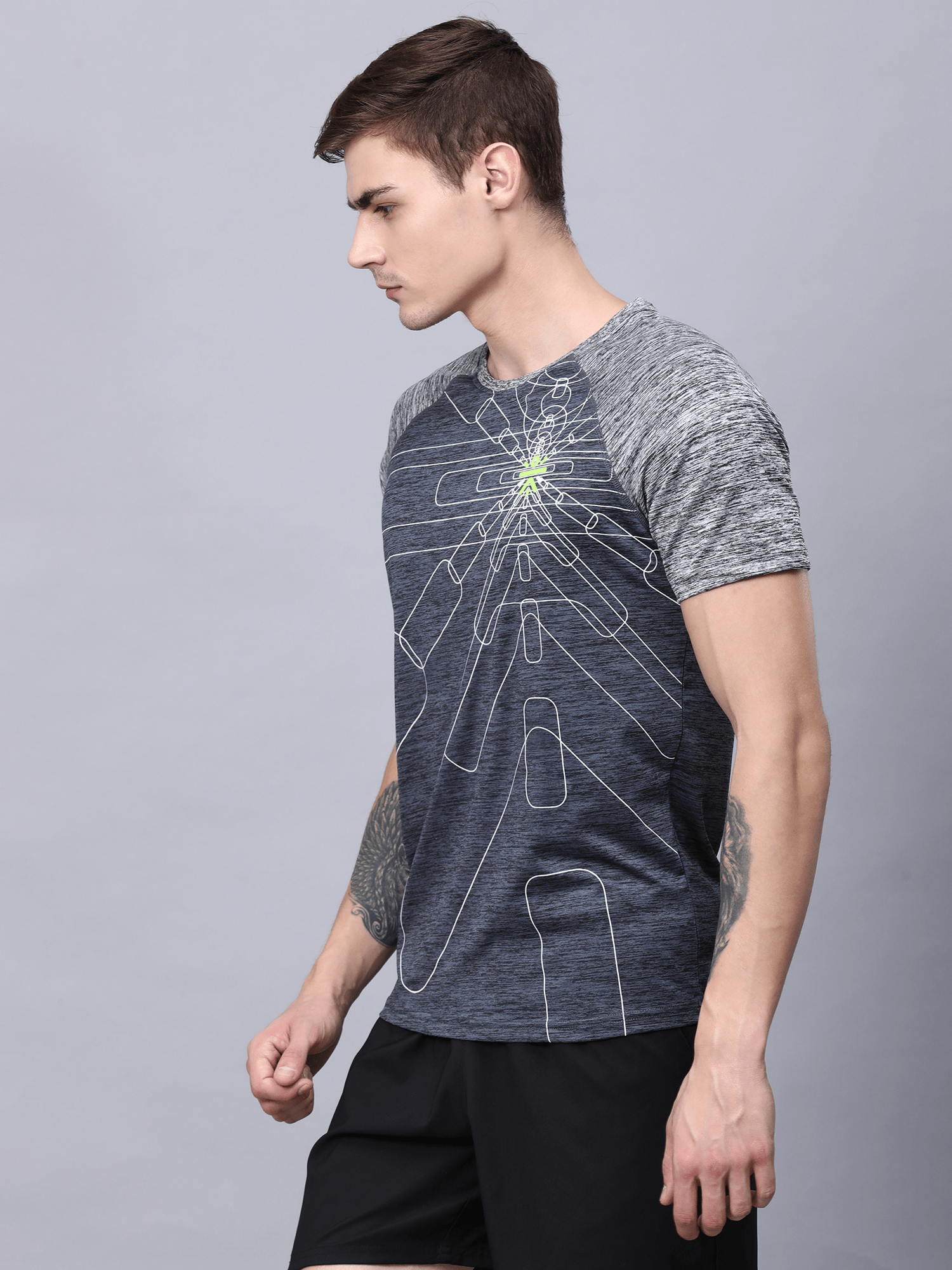 Signature Mono Anthra Workout Tee