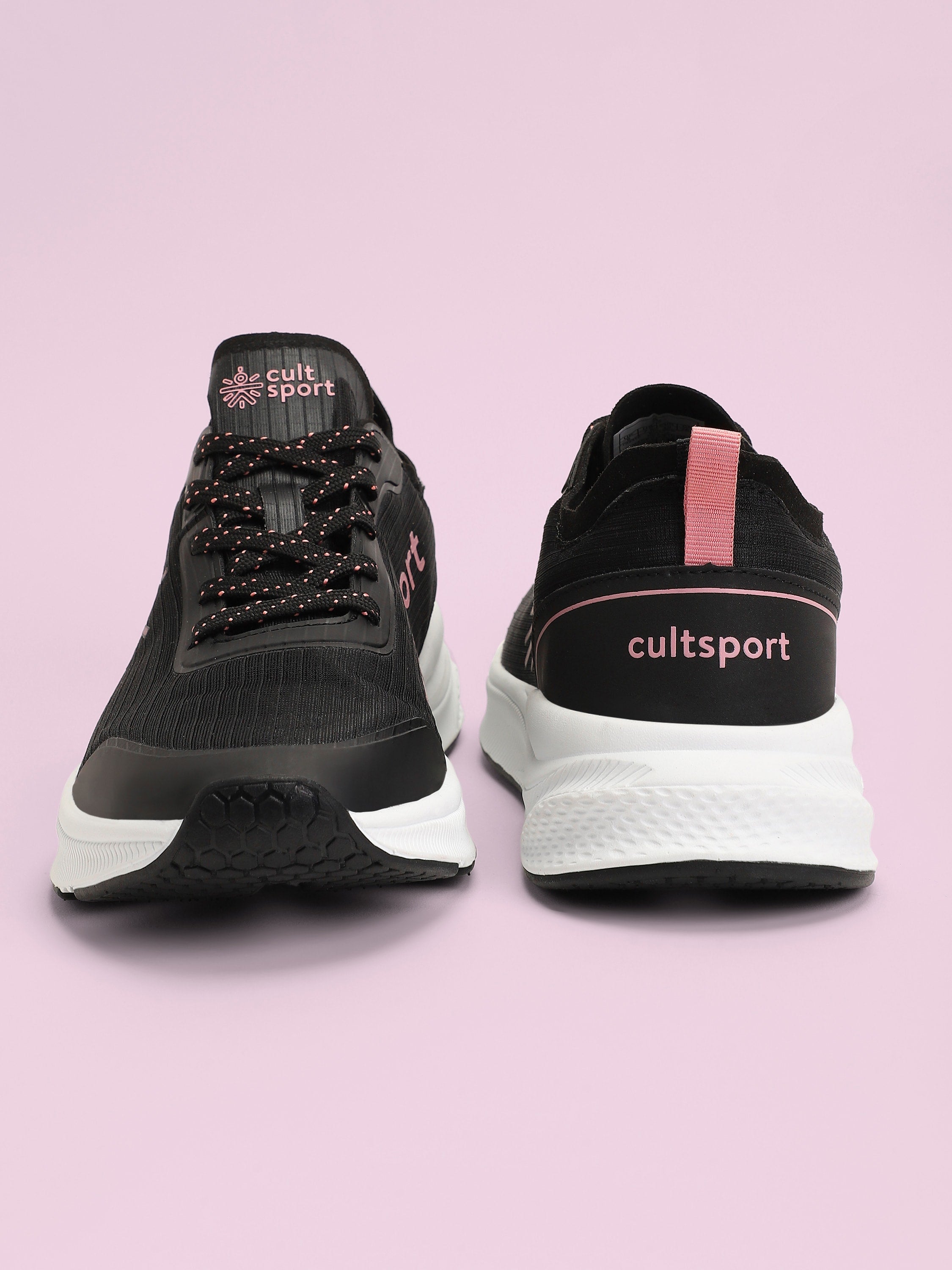 cult Flamingo Women Running Shoes - Black