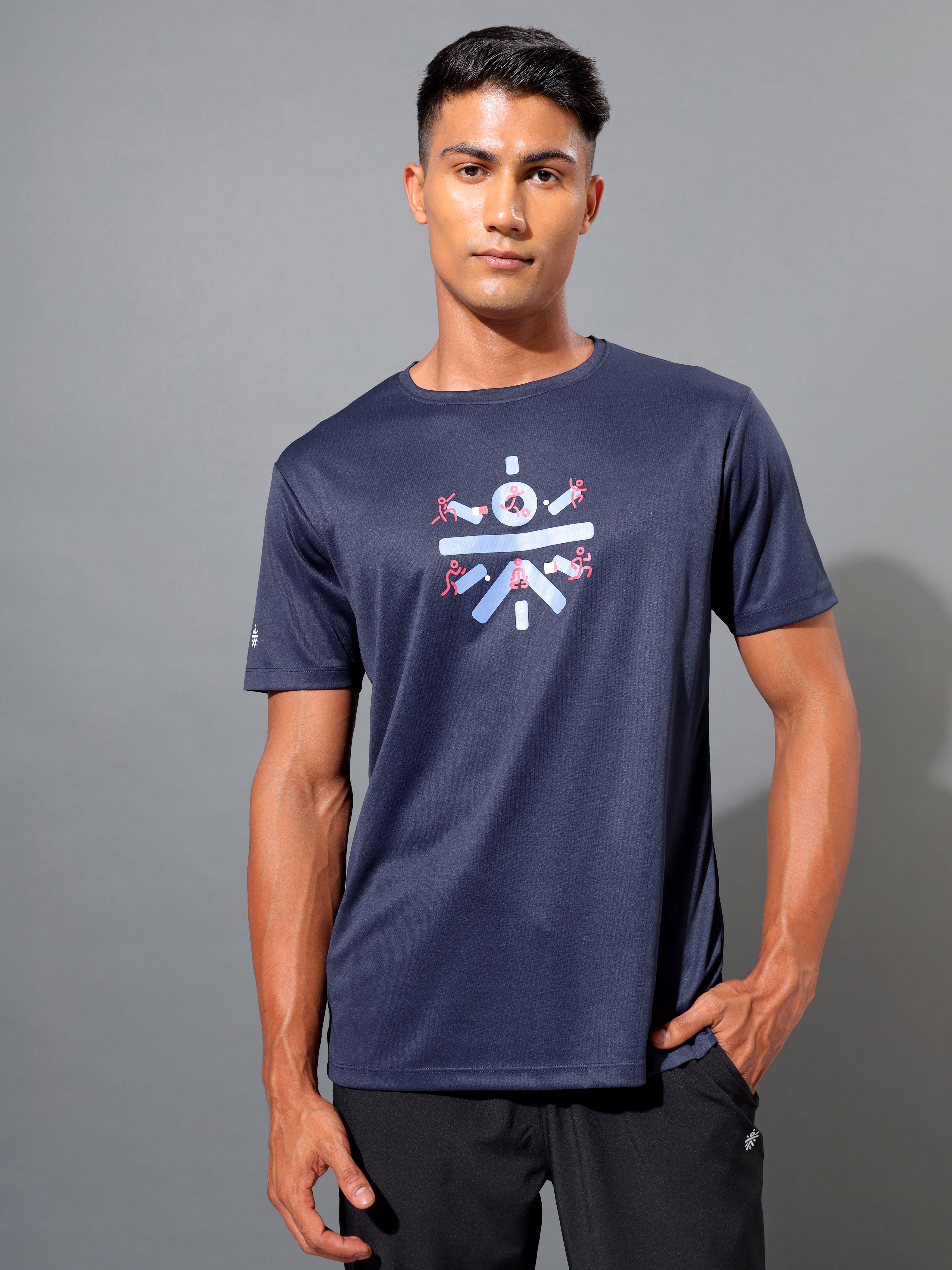 Logo Print Active T-shirt