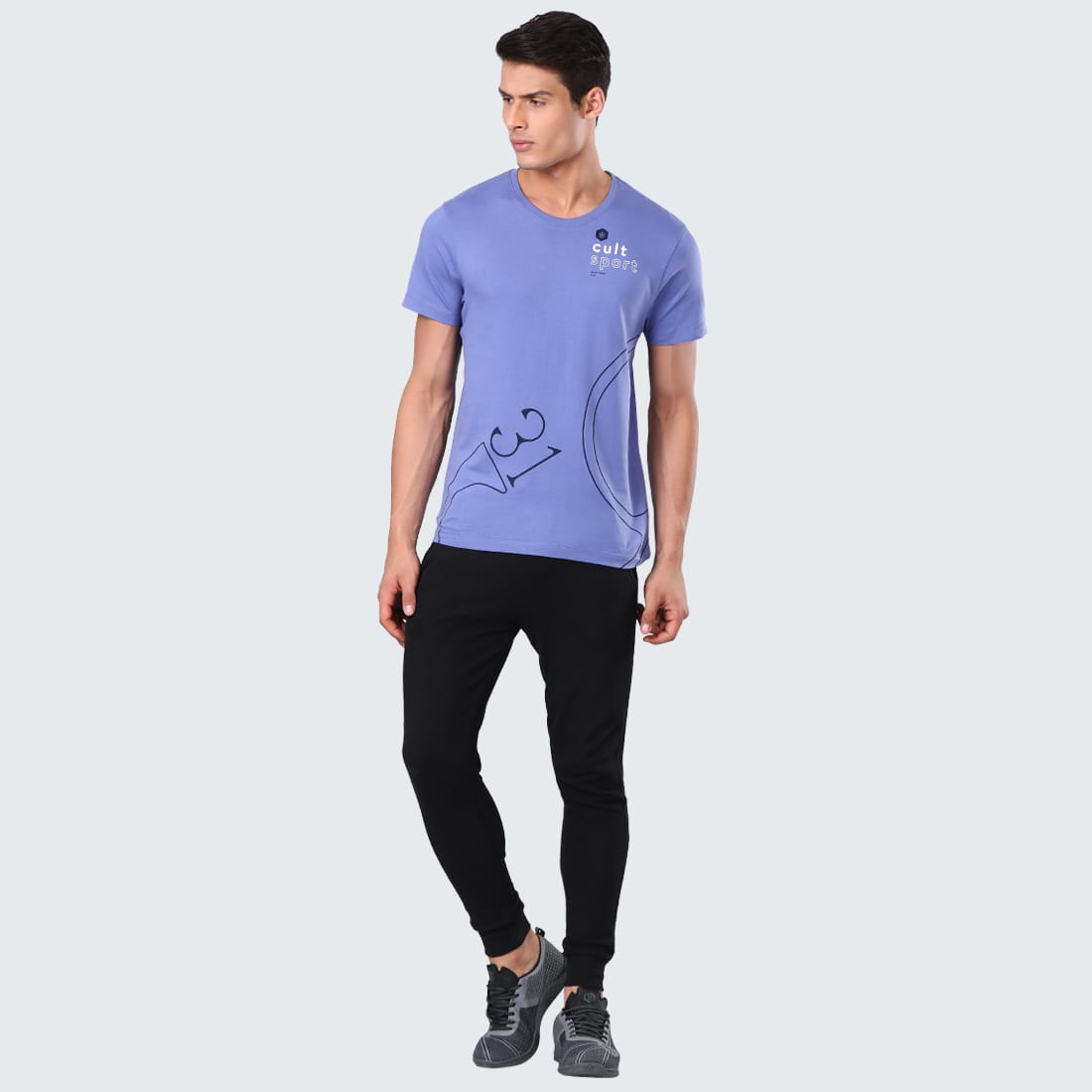 Everydays Dial Blue Cotton Tee