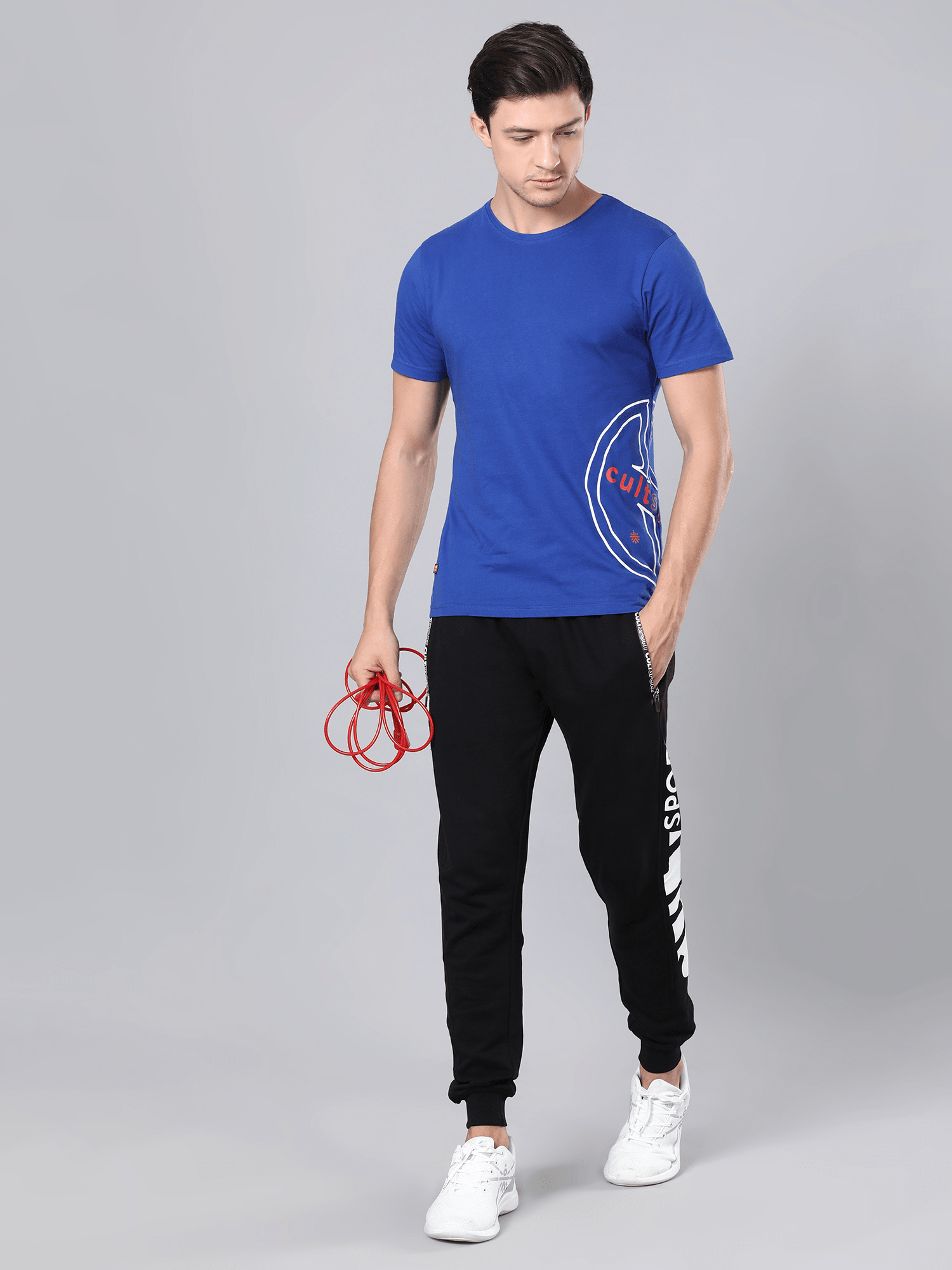 Everydays Zone Blue Cotton Tee