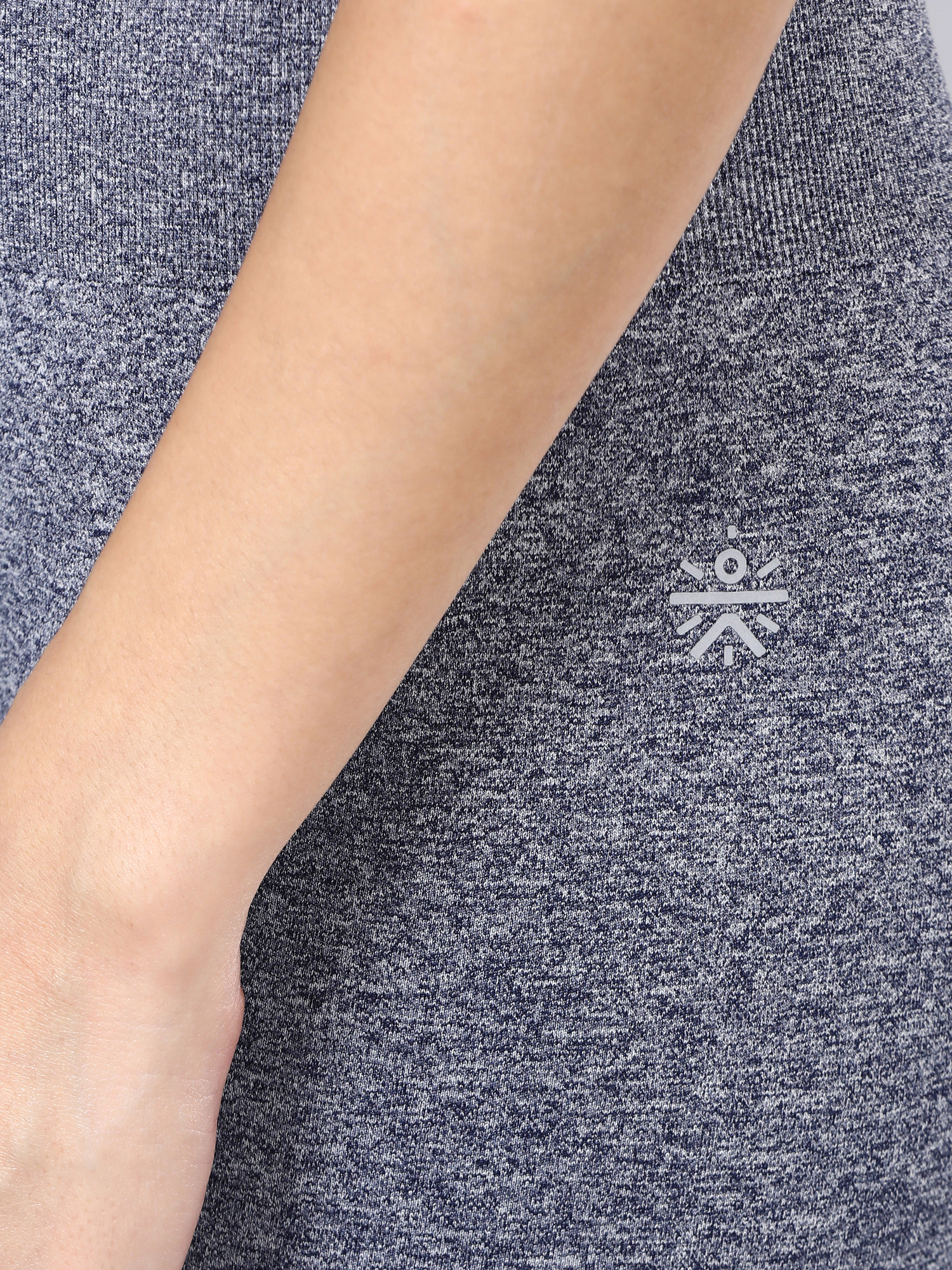 Yogini Comfort Blue Seamless Leggings