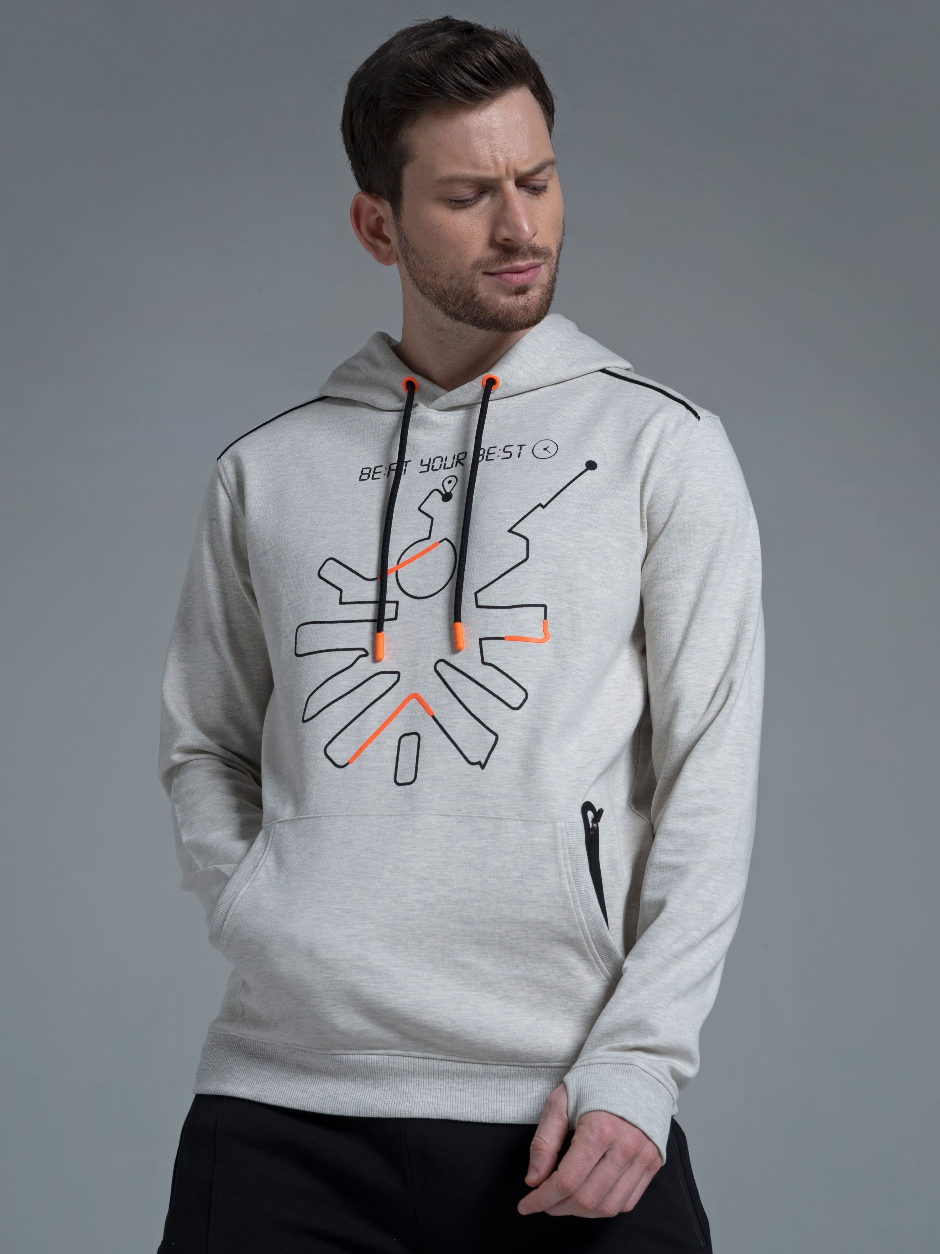 Flexoft Men's Signature Twist Hooded Sweatshirt